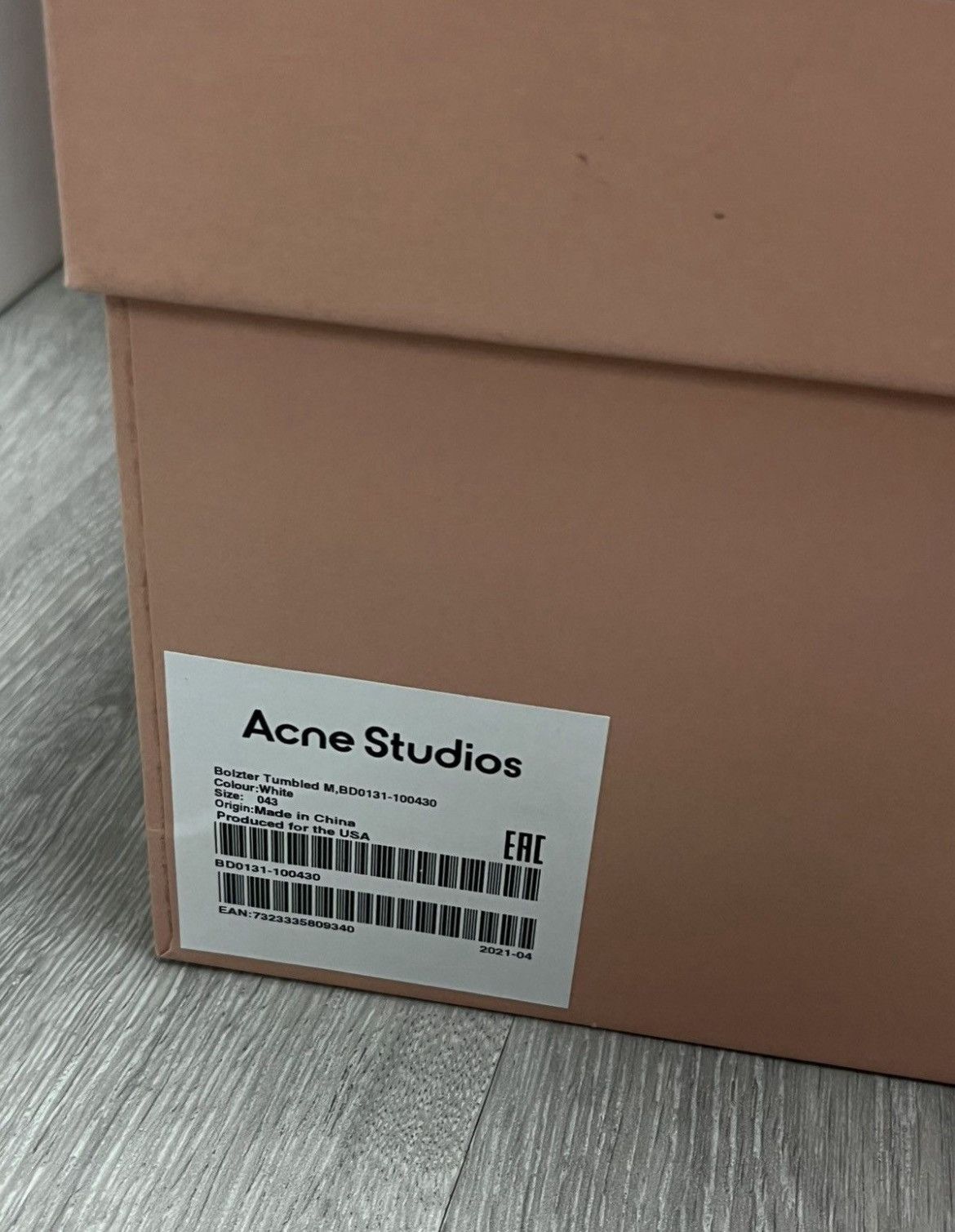Acne Studios Boltzer M sneaker. Size 43 Size US 10 / EU 43 - 13 Thumbnail