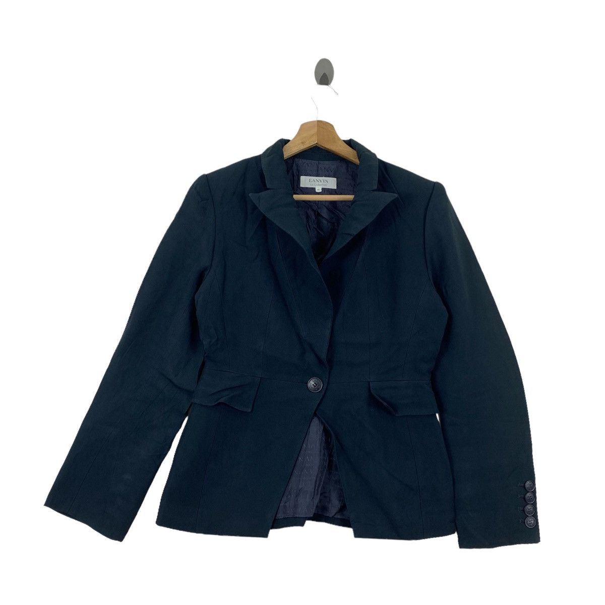 Lanvin LANVIN La Collection Paris Designer Blazer Coat Jacket Size S / US 4 / IT 40 - 4 Thumbnail