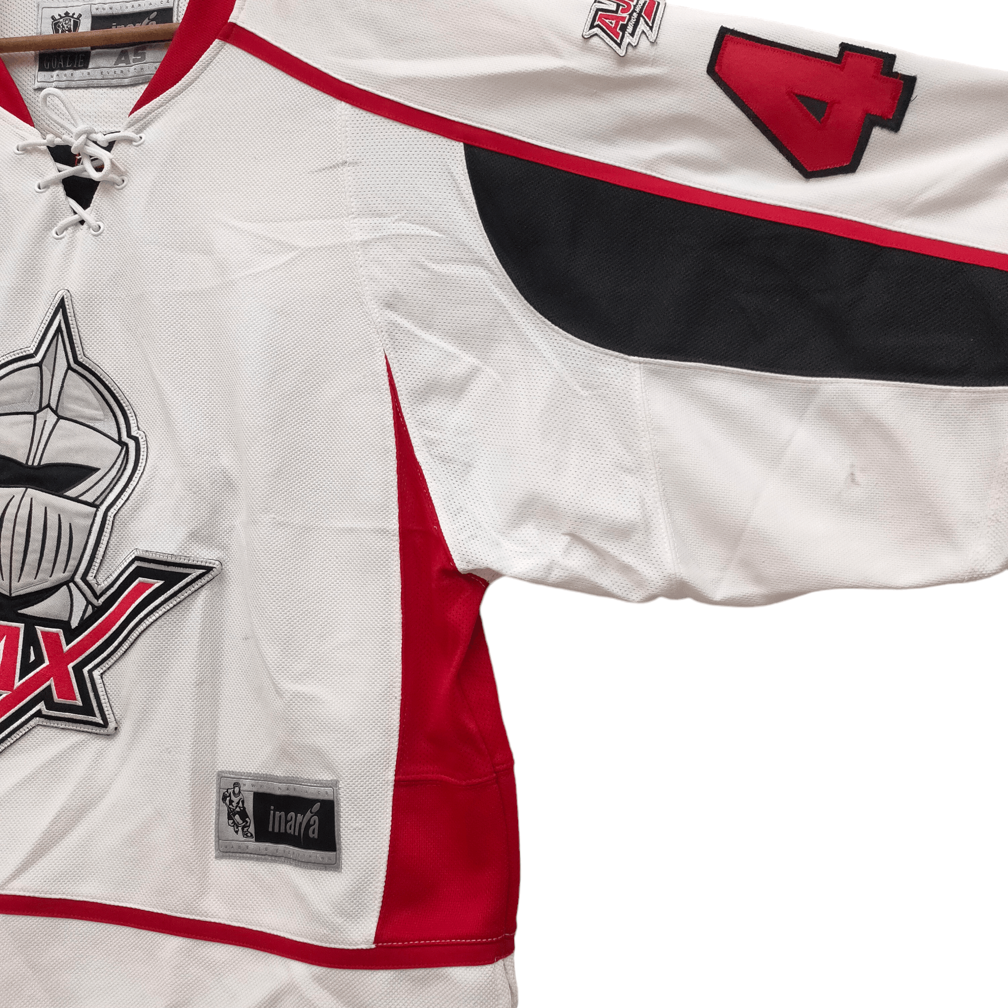 Vintage Ajax Knights Hockey Shirt Vintage Canada Goalie Jersey Size US XL / EU 56 / 4 - 7 Thumbnail