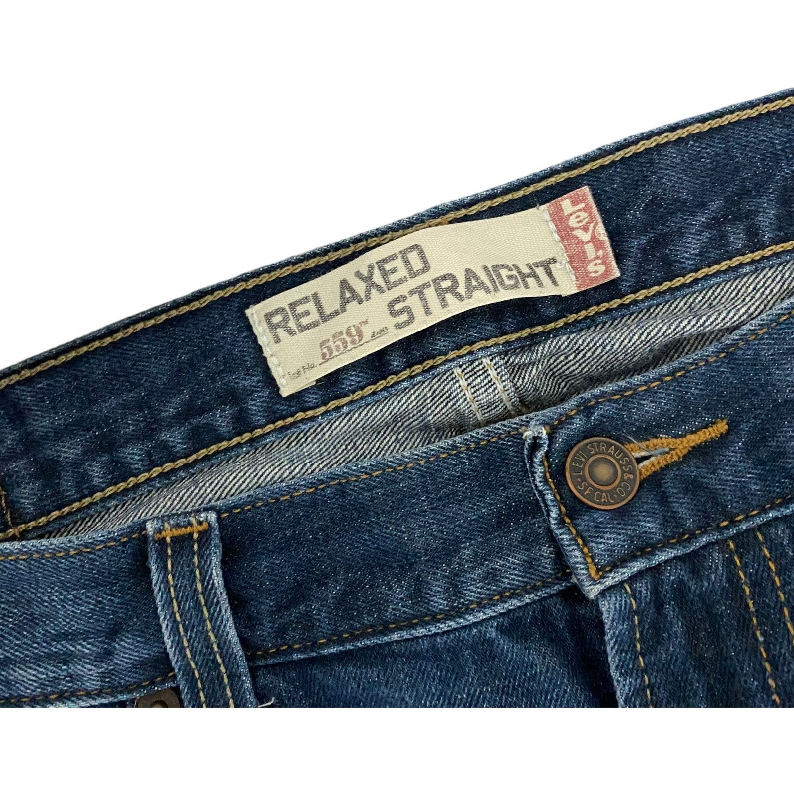 Levi's Levi's 559 Denim Straight Leg Jeans Size US 36 / EU 52 - 7 Thumbnail