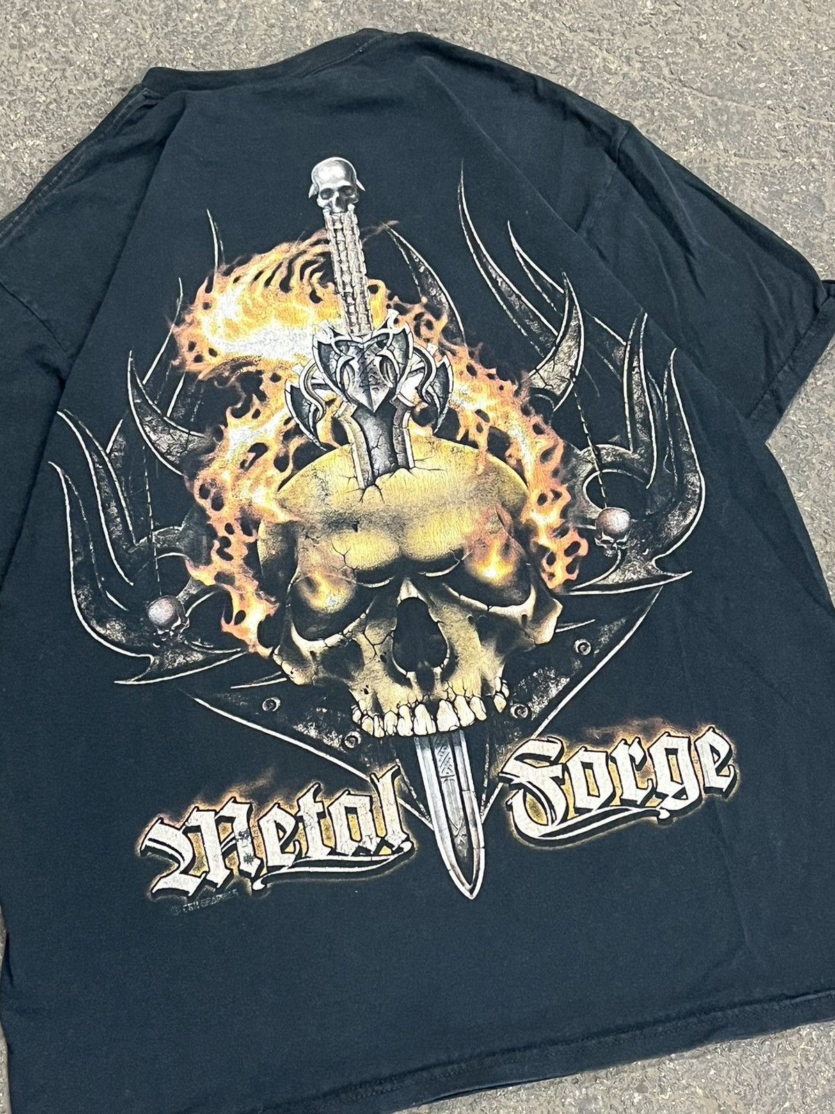 Vintage Vintage band tee grunge skater y2k affliction style rare Size US L / EU 52-54 / 3 - 4 Thumbnail