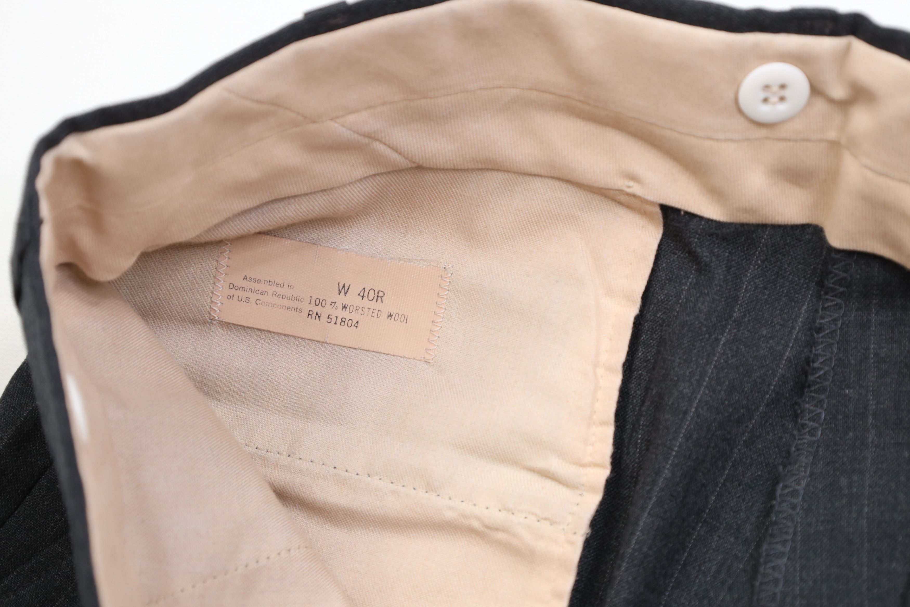 Vintage Vintage 70s Streetwear Knit Striped Wide Leg Chino Pants Size US 40 / EU 56 - 10 Thumbnail