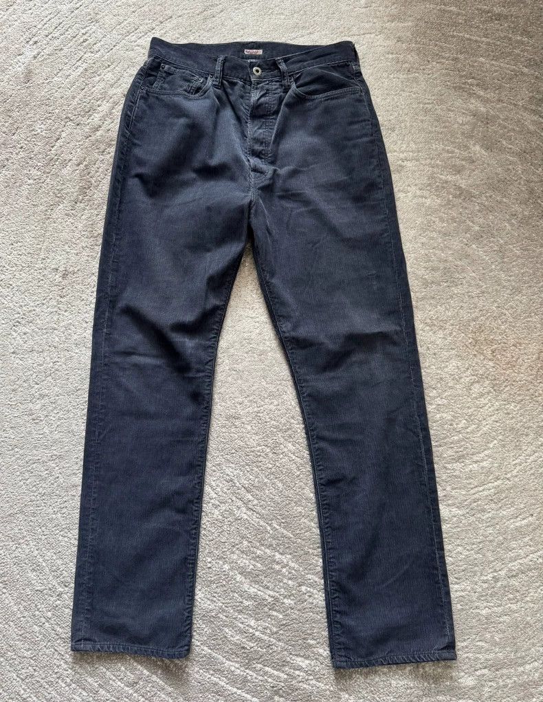 Kapital Kapital Corduroy Pants in Vintage Blue Size US 32 / EU 48 - 1 Thumbnail