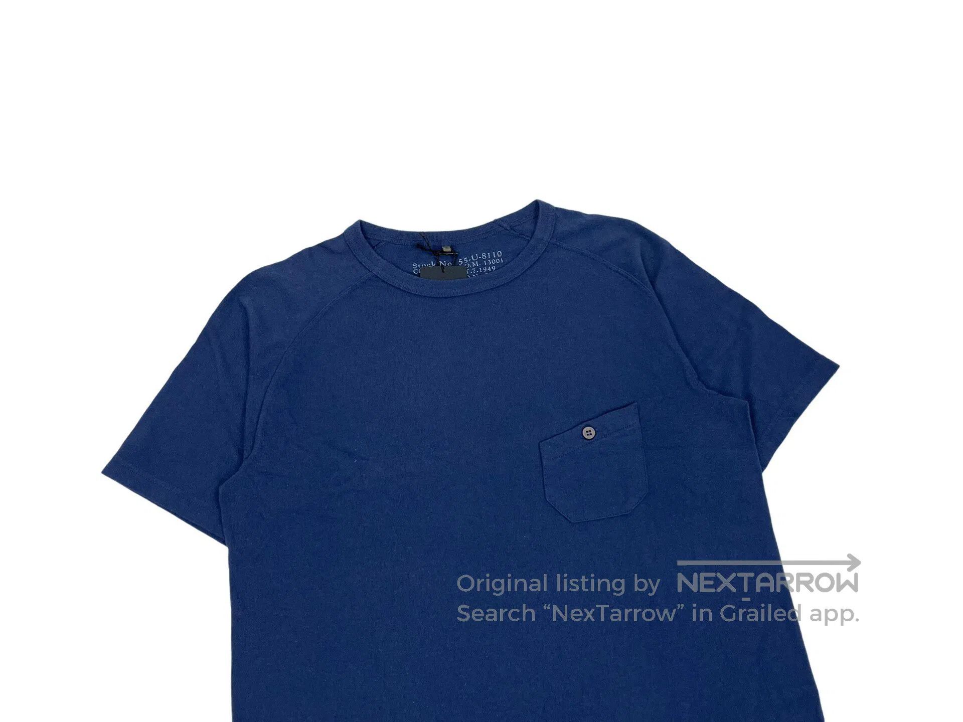 Nigel Cabourn Nigel Cabourn Deep Blue Pocket Short Sleeve Size US S / EU 44-46 / 1 - 3 Thumbnail