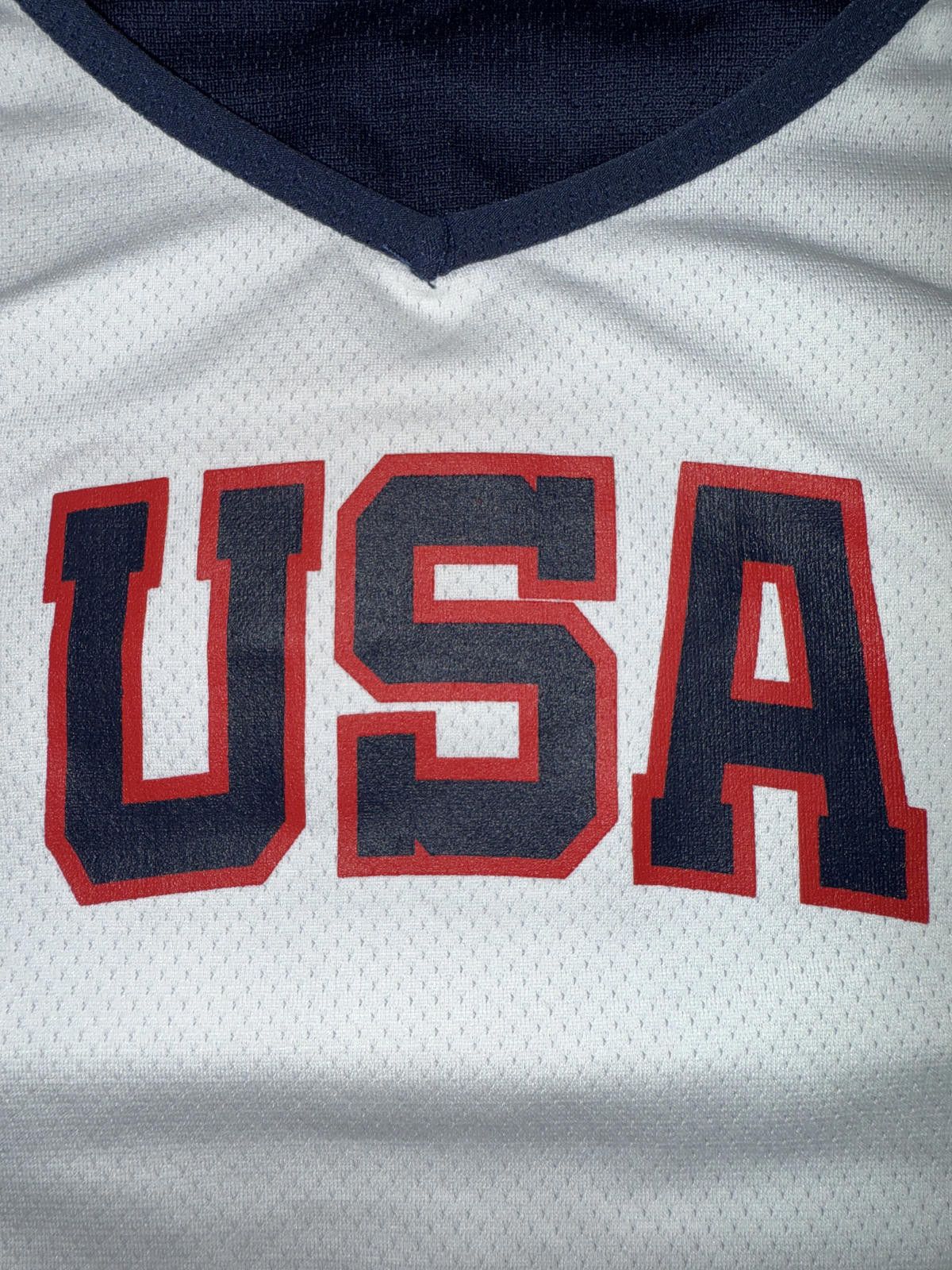 Nike Nike Men Olympic Team USA Tram Issue Stock Reversible Basketball Practice Jersey Size US XL / EU 56 / 4 - 6 Thumbnail