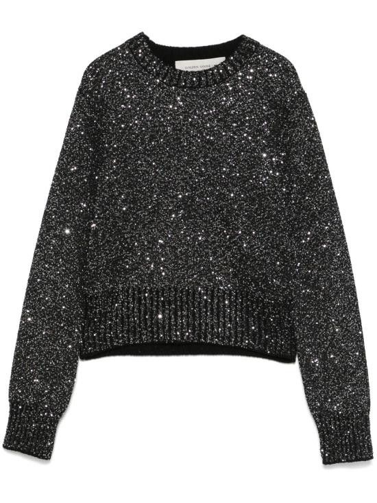 Golden Goose GOLDEN GOOSE Women Sweater GWP01165 P00182390100 Black Size M / US 6-8 / IT 42-44 - 1 Thumbnail