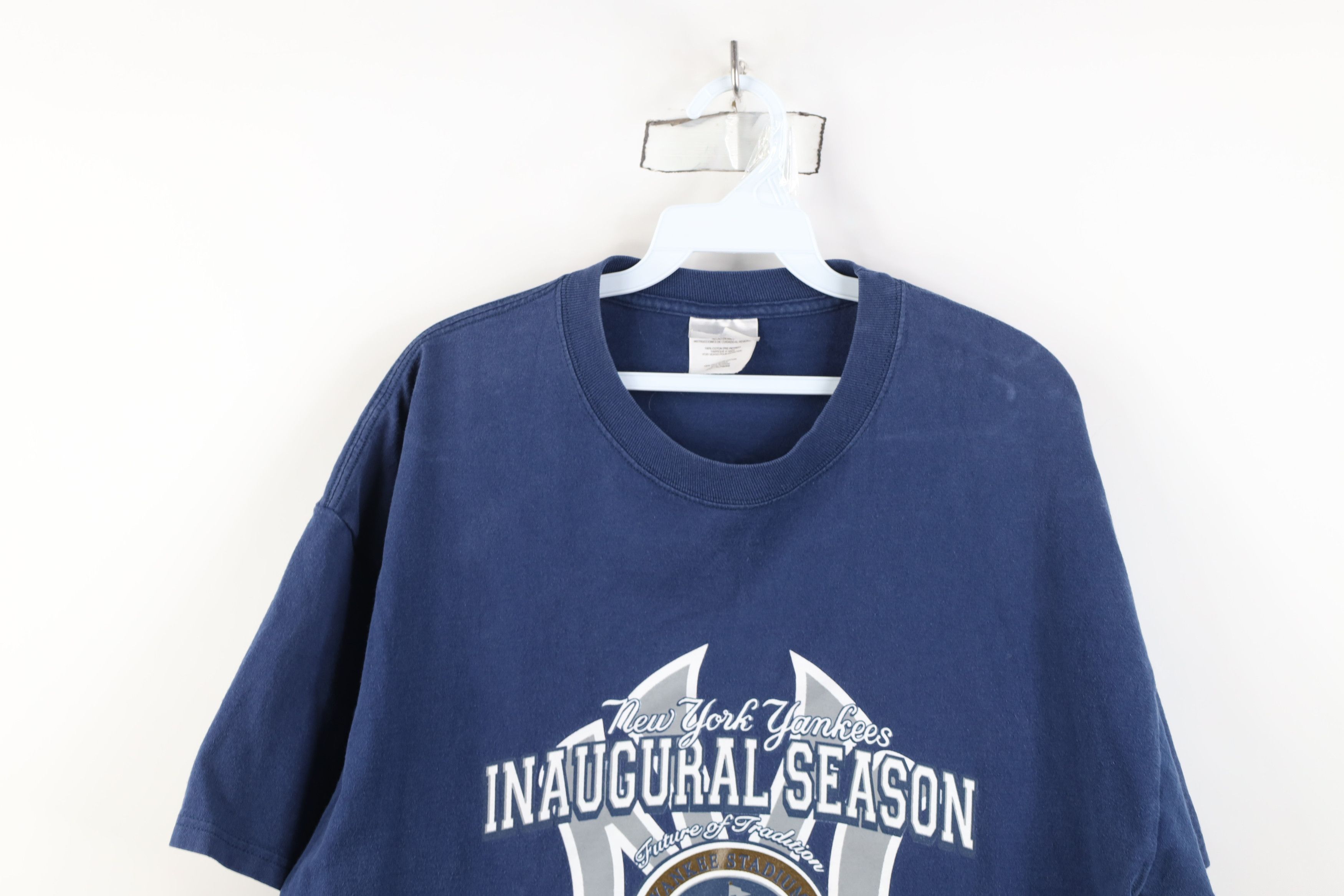 Vintage Vintage Y2K Season New York Yankees Baseball Stadium T-Shirt Size US XL / EU 56 / 4 - 2 Thumbnail