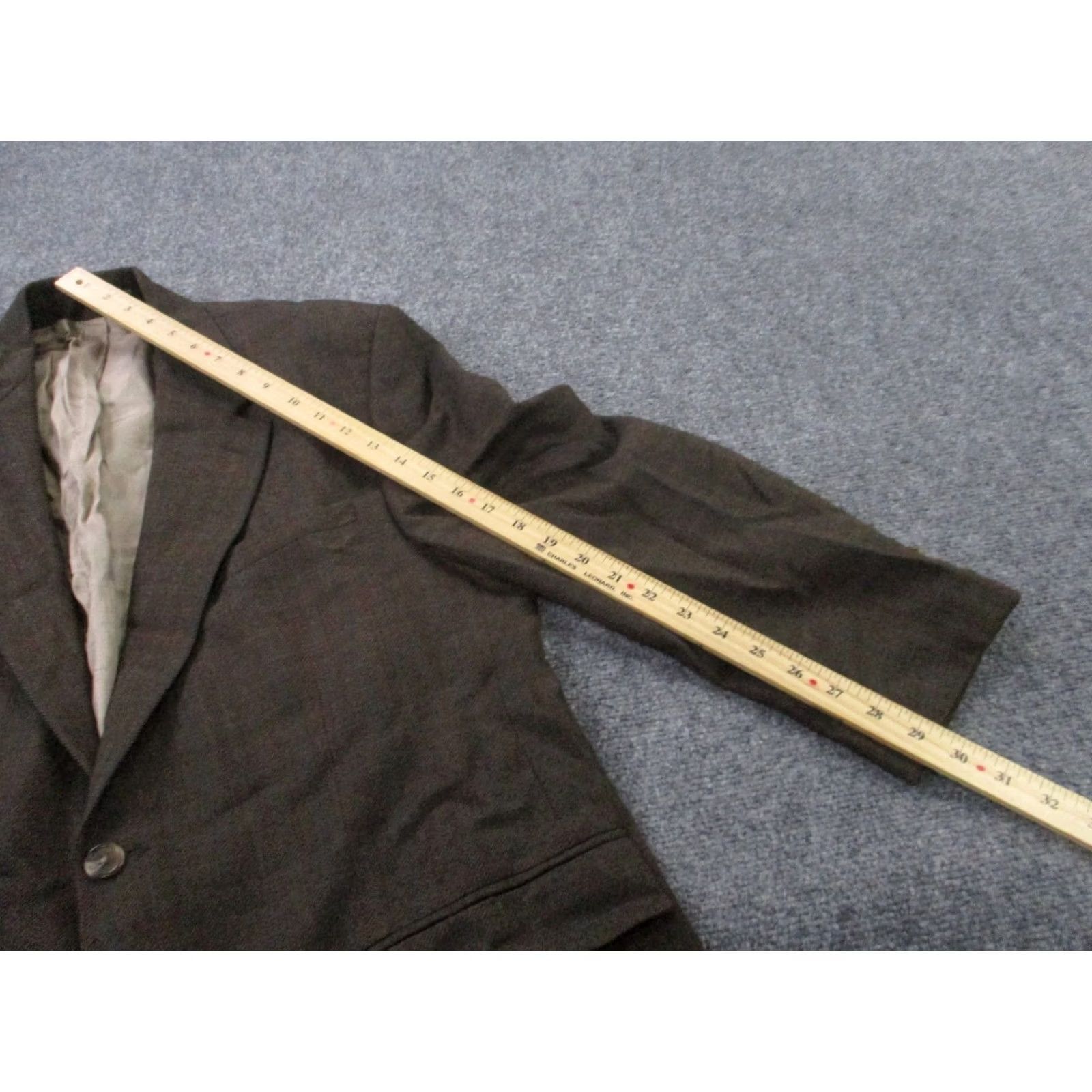 Ralph Lauren Ralph Lauren Jacket Mens 43R Brown Wool Sport Blazer Coat Business Lord Taylor Jacket Mens 43 Brown Wool Sports Blazer Size 46R - 6 Thumbnail