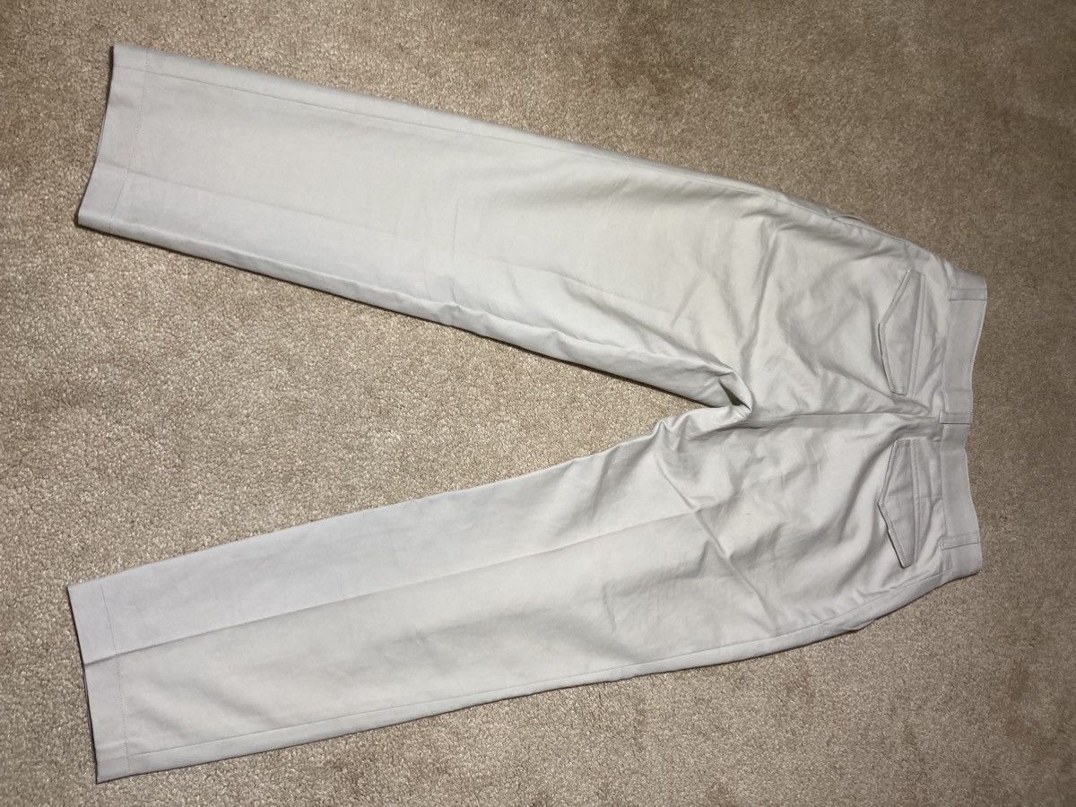 Dior SS20 Dior Homme Beige Pleated Slacks Pants Chino 2020 Kim J Size US 28 / EU 44 - 8 Thumbnail