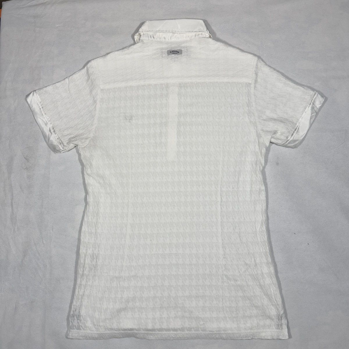 Callaway CALLAWAY COLLECTION Japan Luxury Polo Houndstooth Texture Size US M / EU 48-50 / 2 - 10 Thumbnail