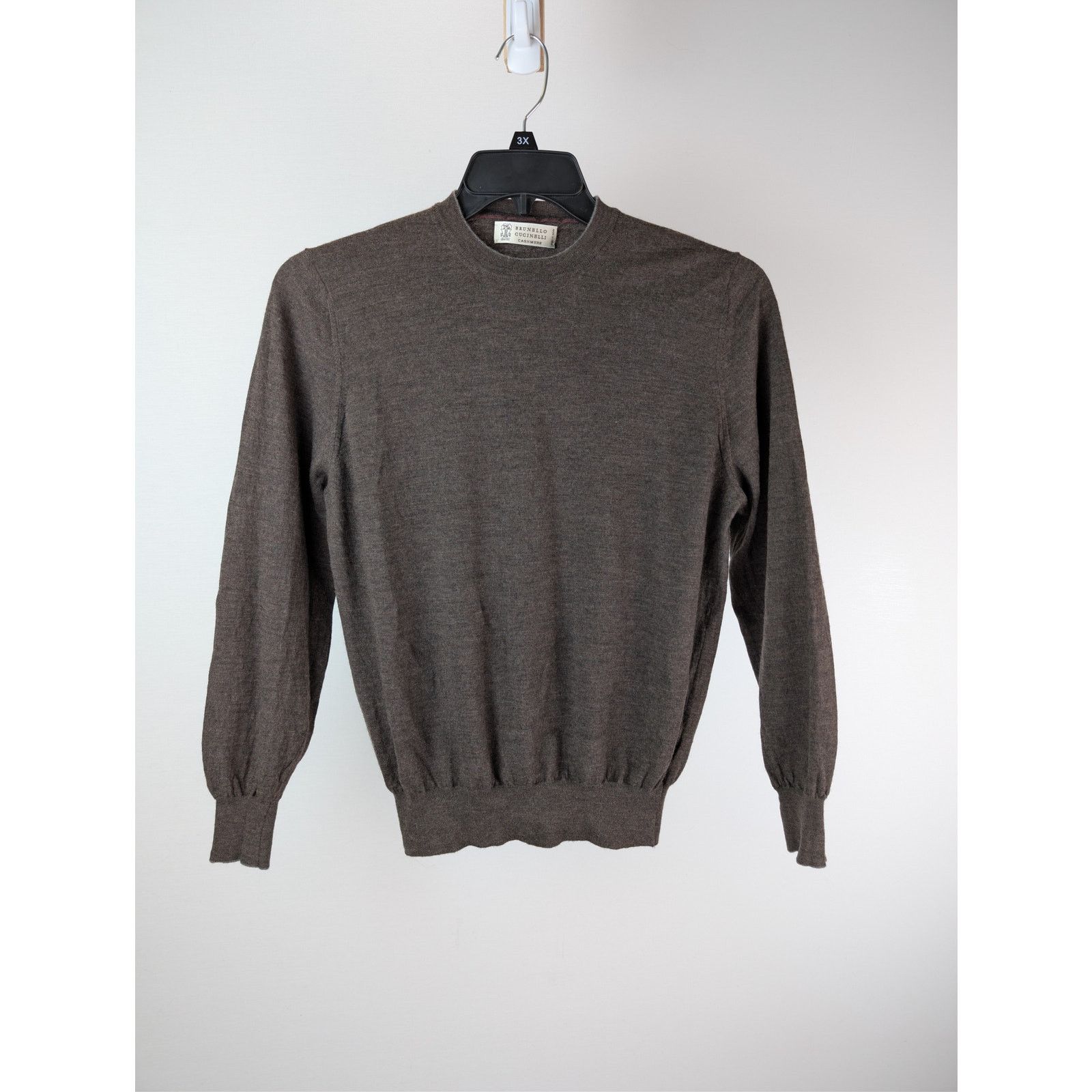 Brunello Cucinelli o1rshd1 CC20 Sweater in Dark Brown Size US M / EU 48-50 / 2 - 2 Thumbnail