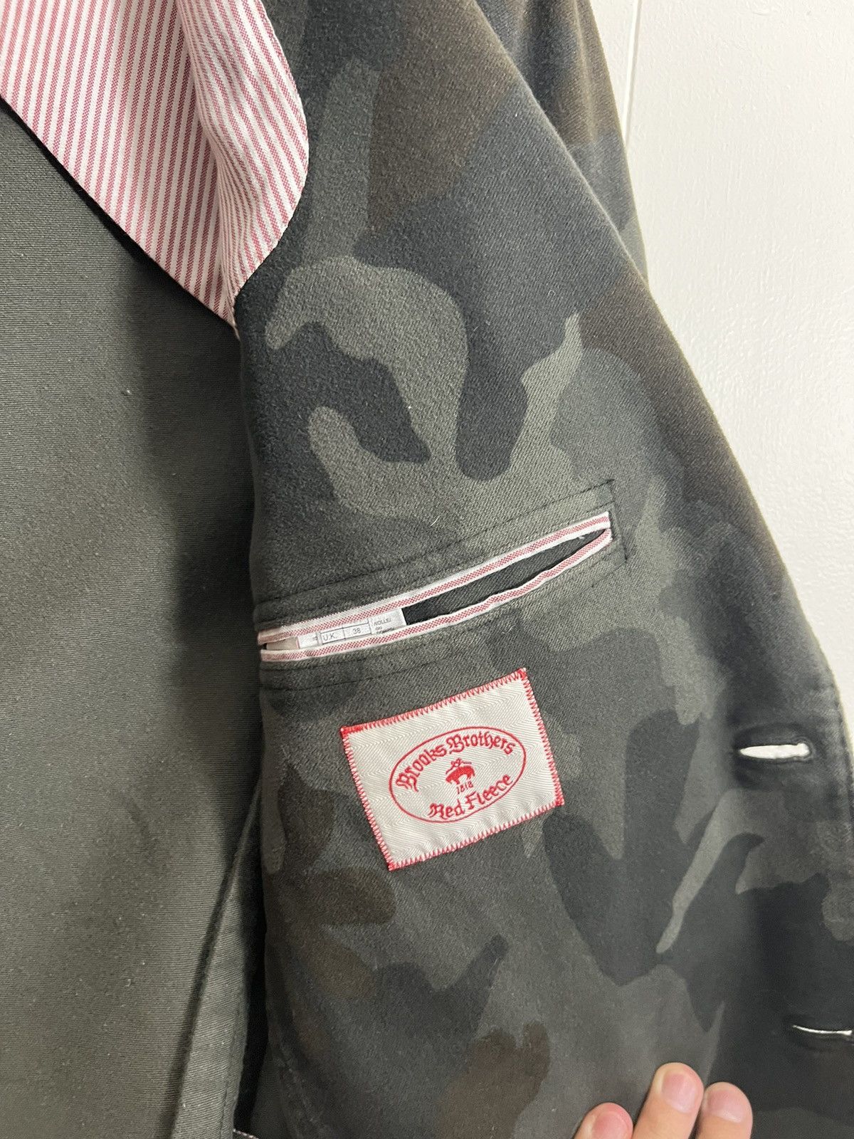 Brooks Brothers Camo Brooks Brothers Moleskin Blazer Size 38R - 4 Thumbnail