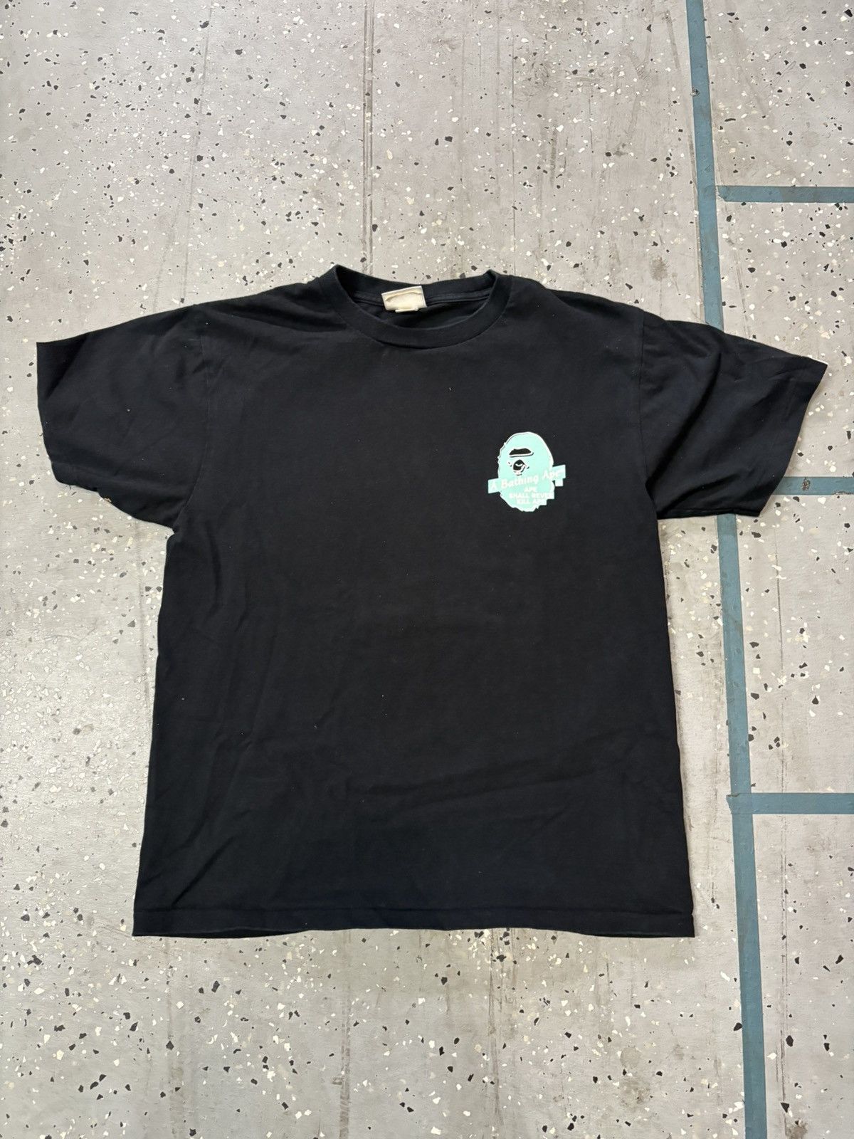 Bape tee-Ape Shall never kill ape