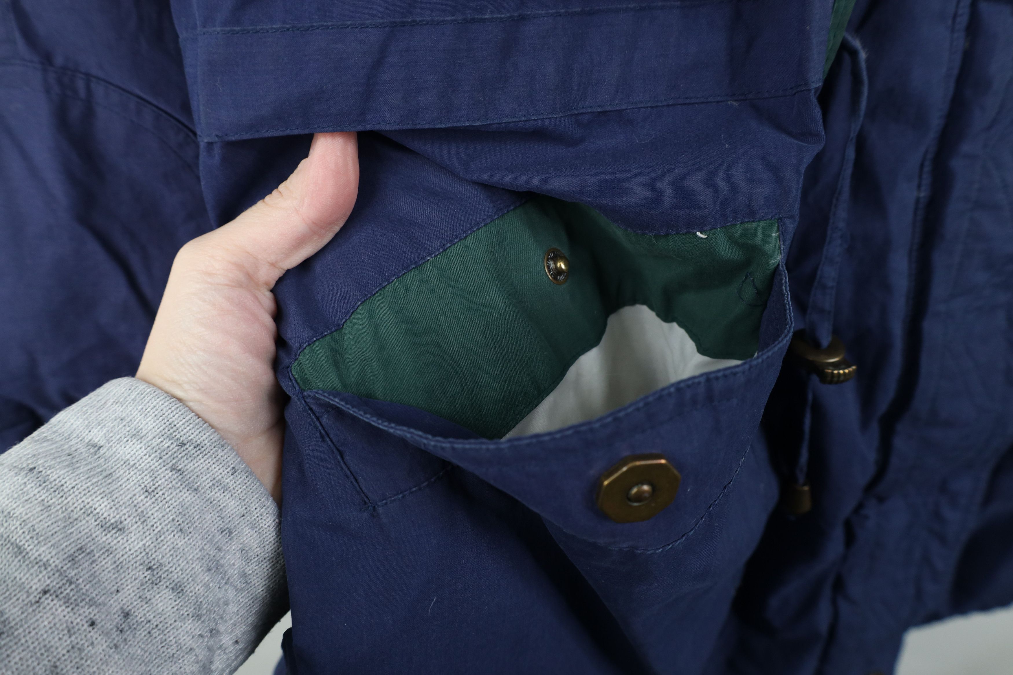 Vintage Vintage 90s Streetwear Duck Down Puffer Parka Jacket Blue Size XL / US 12-14 / IT 48-50 - 6 Thumbnail