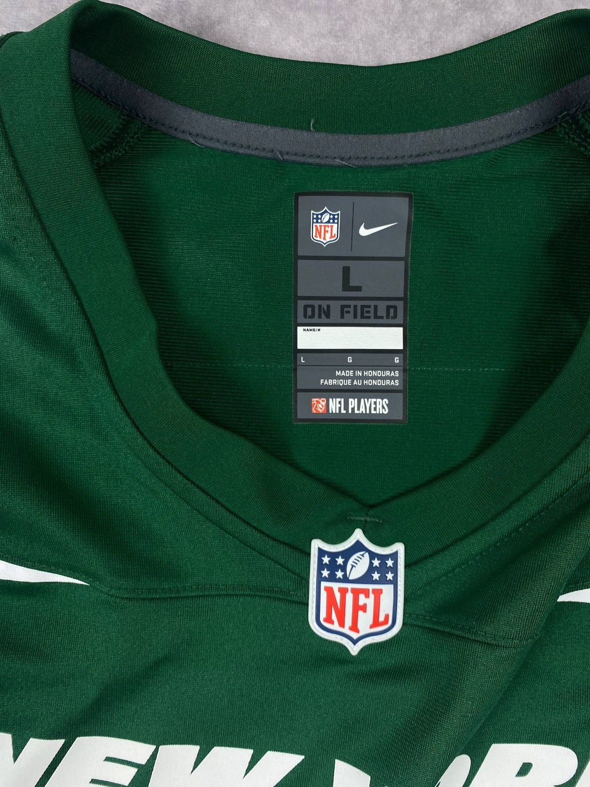 Nike Nike Men’s L Large Leveon Bell #26 New York Jets Jersey NFL Size US L / EU 52-54 / 3 - 3 Thumbnail