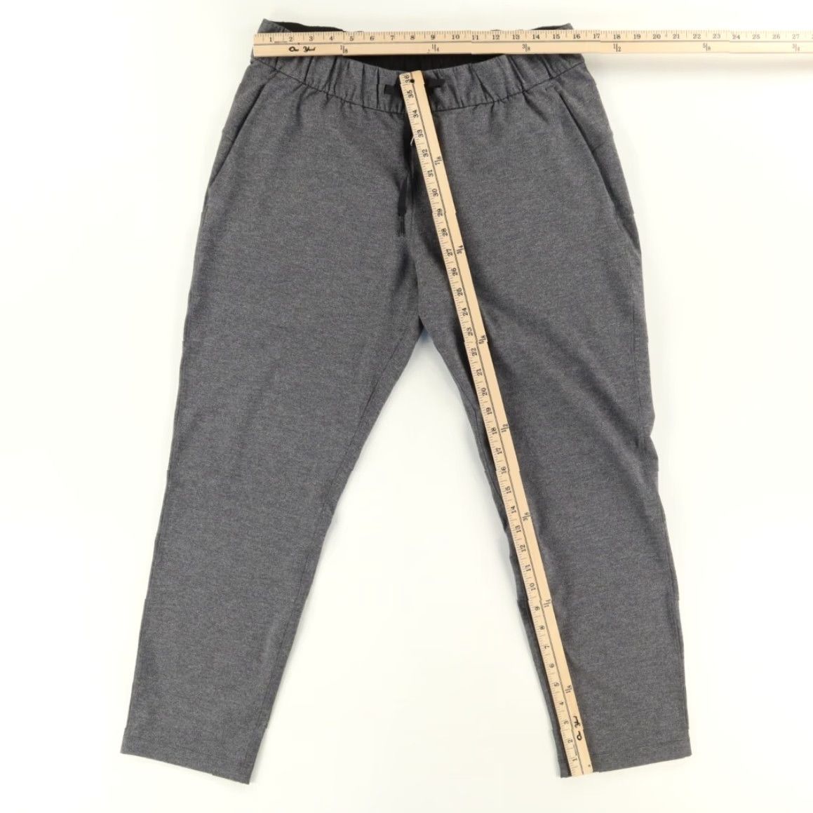 Lululemon Lululemon High Stretch On the Fly Sweatpants Gray Heather Women's 10 Sweatpants Casual Regular Fit Inseam 27in Size 32" / US 10 / IT 46 - 3 Thumbnail