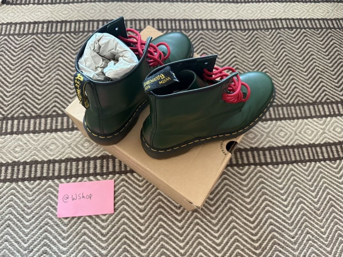 Dr. Martens Dr. Materns AirWair Green 1460 Boots Size US 10 / EU 43 - 3 Thumbnail