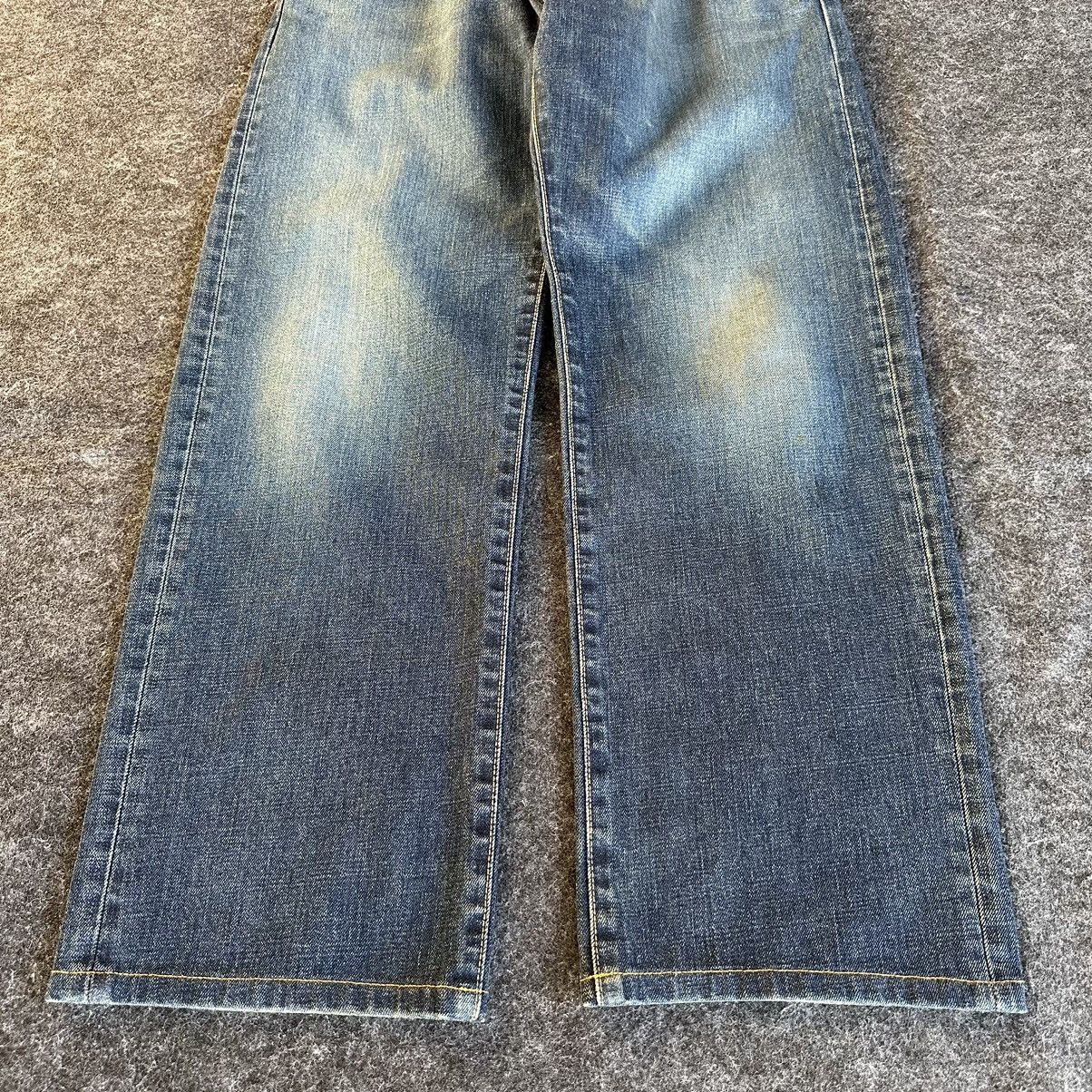 Jun Takahashi Vintage Uniqlo S003 Baggy Denim 30x28 D558 Size US 30 / EU 46 - 3 Thumbnail