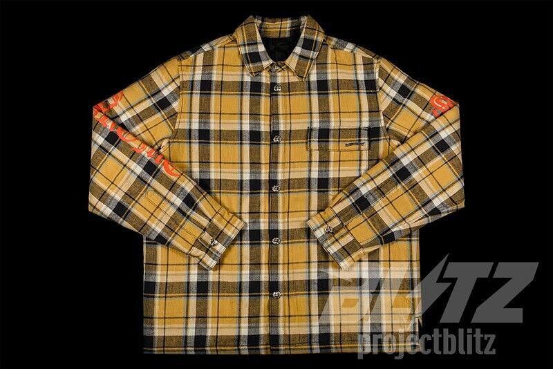 Chrome Hearts CHROME HEARTS CH FLANNEL JACKET XL YELLOW Size US XL / EU 56 / 4 - 2 Thumbnail