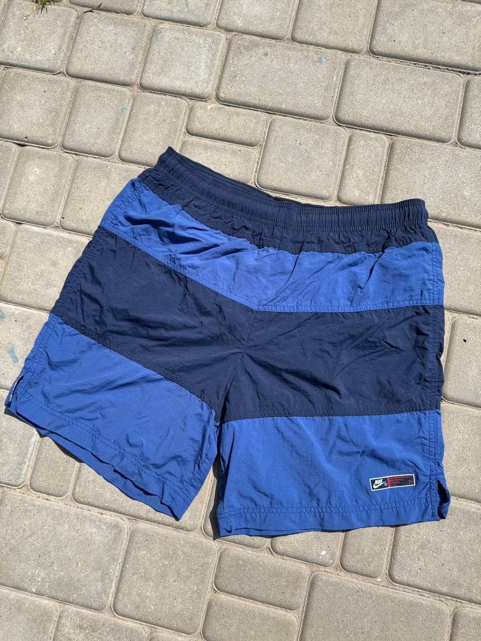Nike 90s 00s Vintage Shorts Y2K Neylon Size US 33 - 1 Thumbnail