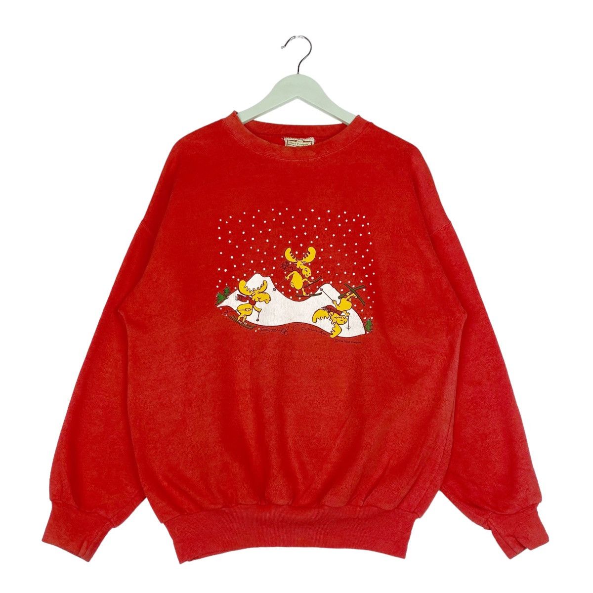 Designer × Vintage Banff Canada Sweatshirt Crewneck Pullover Jumper Size US L / EU 52-54 / 3 - 1 Thumbnail