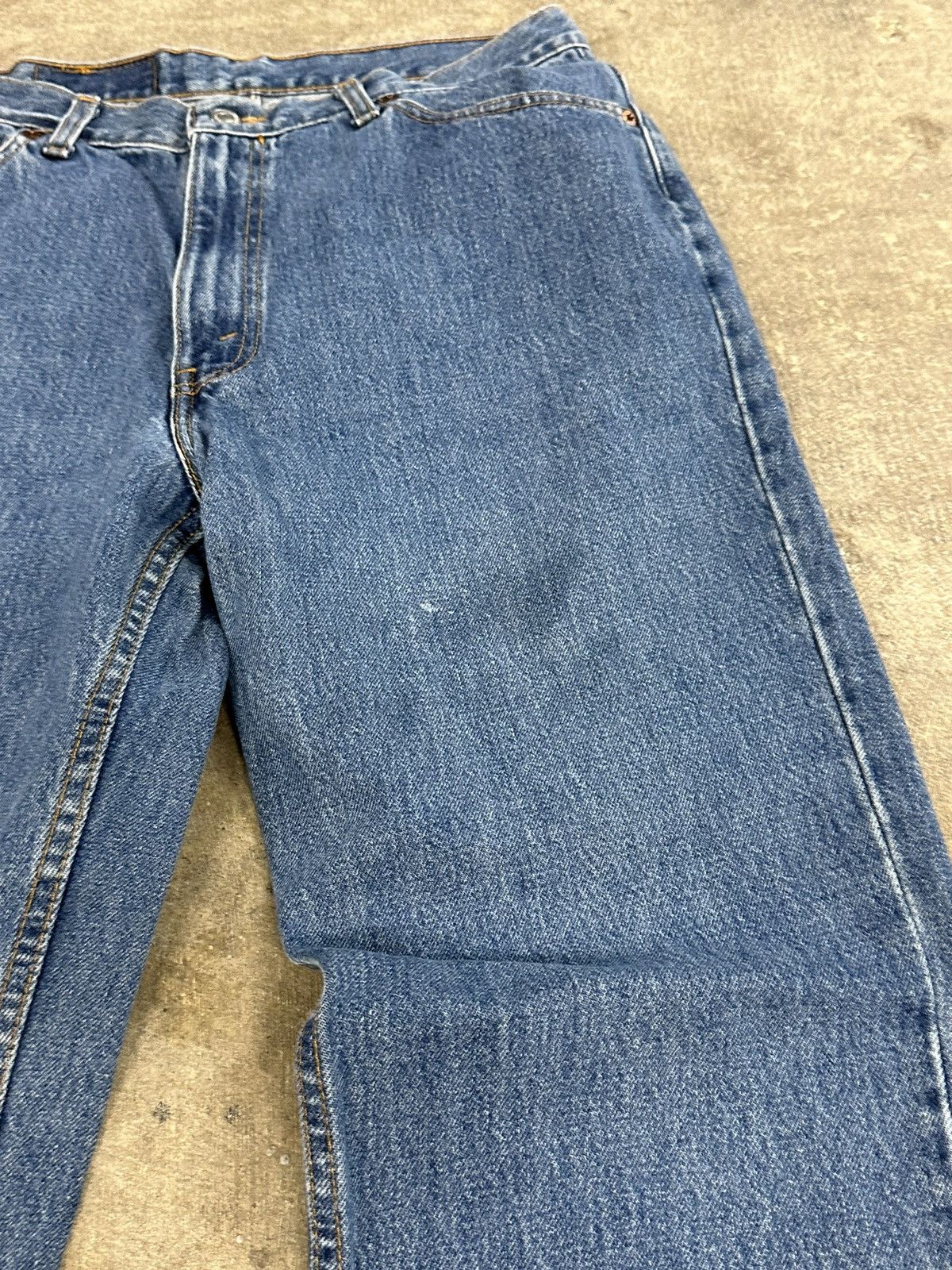Levi's × Vintage Vintage 90s Levi’s 512 Denim Tab Blue Jeans Size 32 Size US 32 / EU 48 - 4 Thumbnail