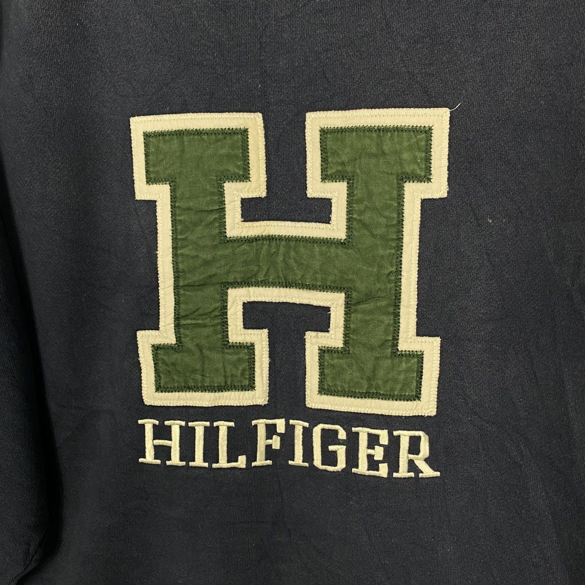 Japanese Brand 📌Vintage Polo Rugby Collar Sweatshirt Tommy Hilfiger Rare Size US L / EU 52-54 / 3 - 13 Thumbnail
