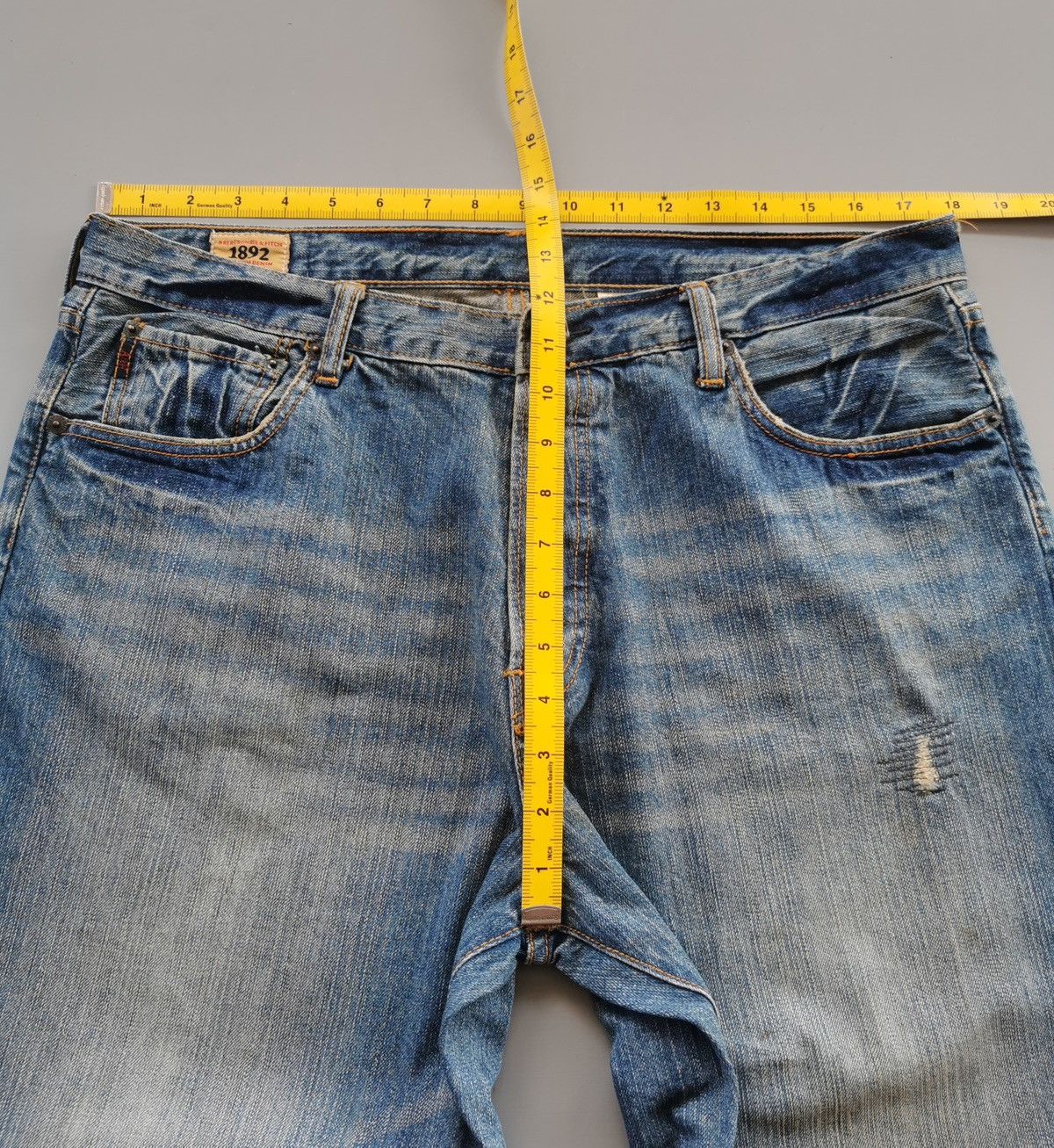 Abercrombie & Fitch Abercrombie Fitch Straight Leg Jeans Size US 36 / EU 52 - 13 Thumbnail