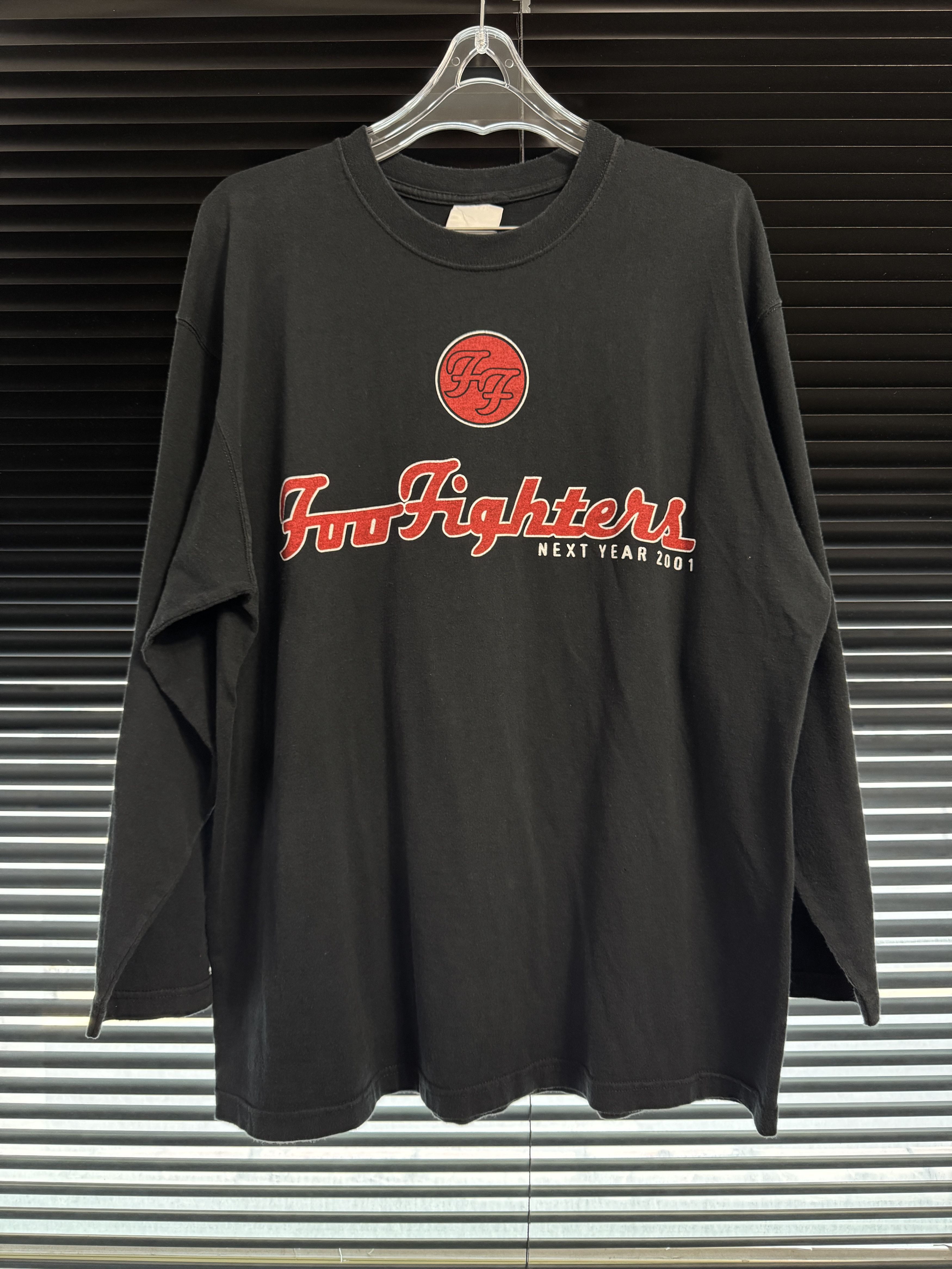 Band Tees Vintage 2001 Foo Fighters Parking Lot Boot Longsleeve Size US L / EU 52-54 / 3 - 1 Thumbnail