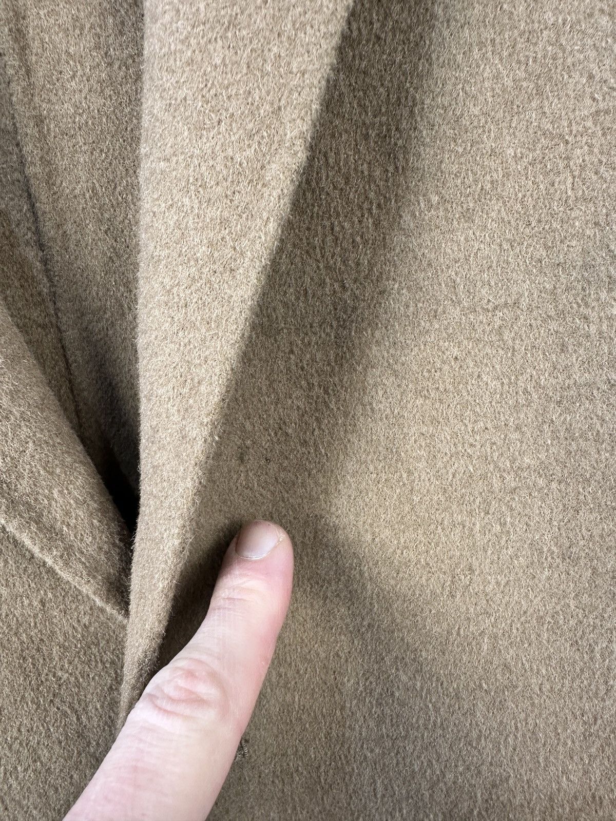 Zara Zara Camel Wool Blend Coat Overcoat Classic Single Breasted Size US M / EU 48-50 / 2 - 11 Thumbnail