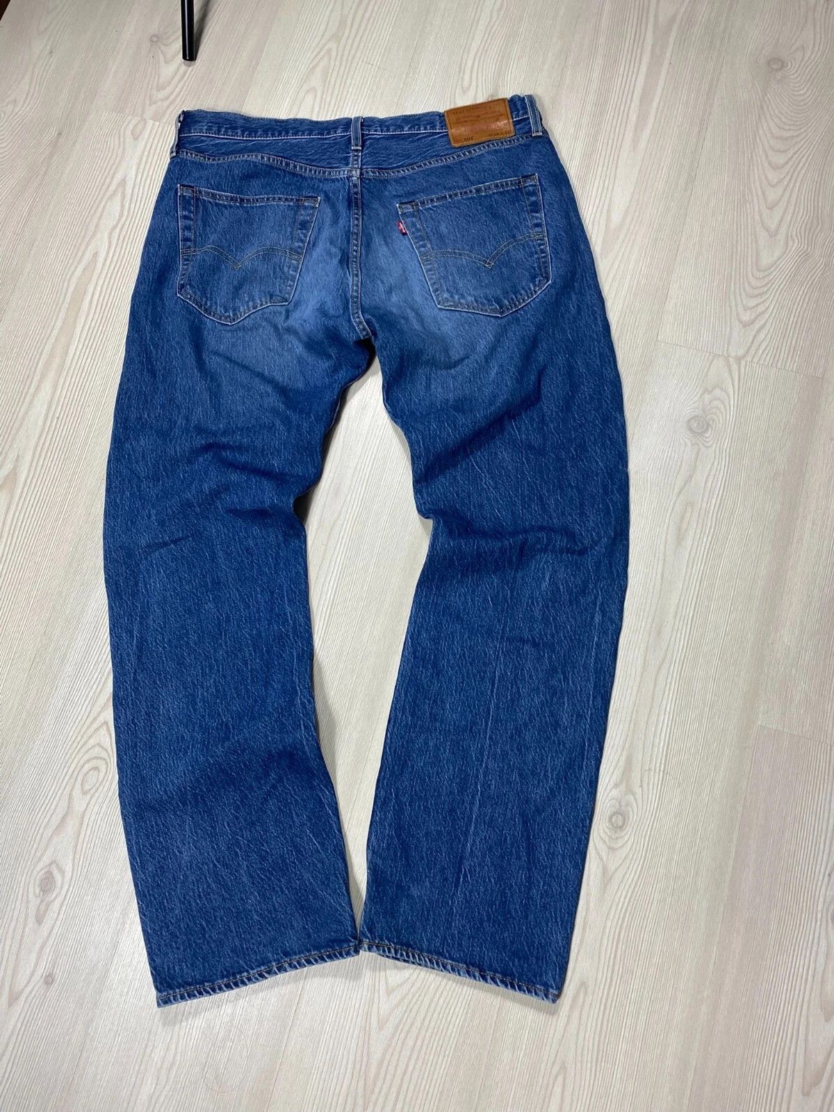 Levi's Levi's Vintage Style 501 Jeans Straight Leg Blue Denim Size US 36 / EU 52 - 1 Thumbnail
