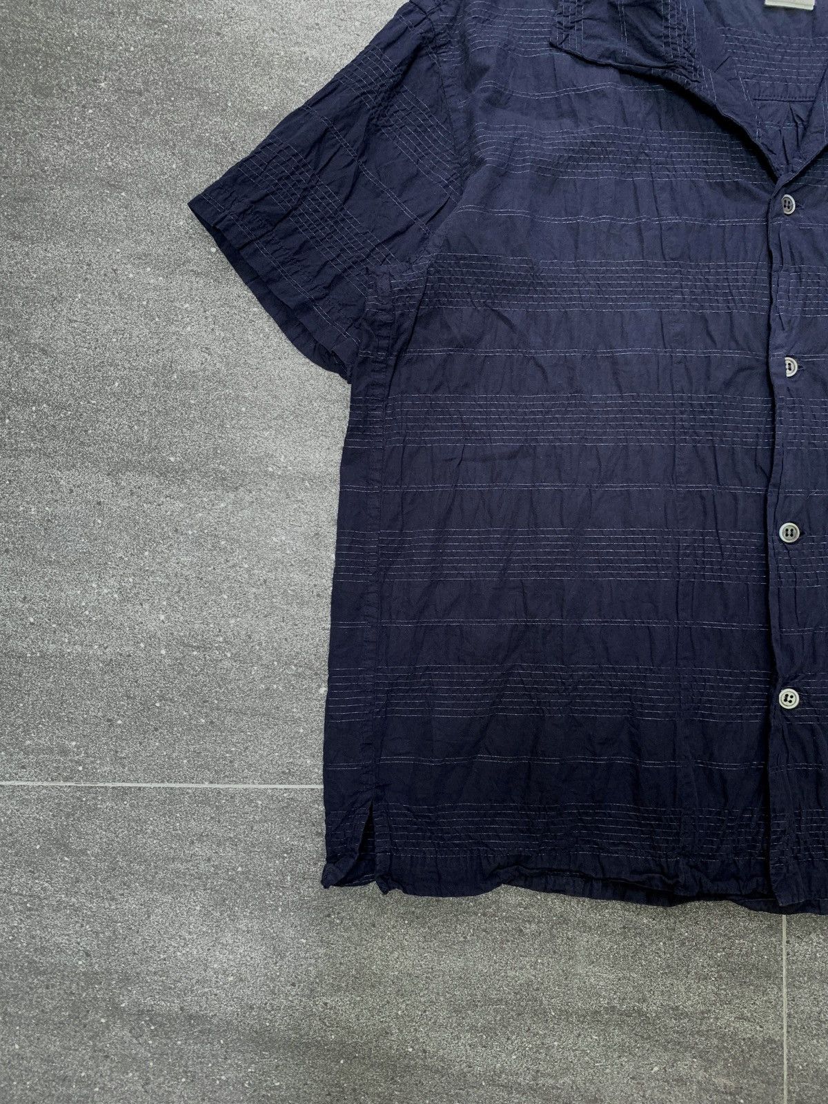 Issey Miyake Plantation Wrinkled Shirt Size US M / EU 48-50 / 2 - 3 Thumbnail