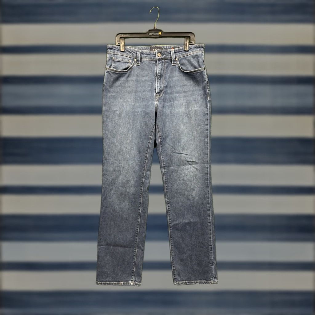 Vintage 34 Heritage Jeans Mens 35x32 Charisma Dark Wash Blue Denim Classic Comfort Rise Size US 35 - 1 Thumbnail