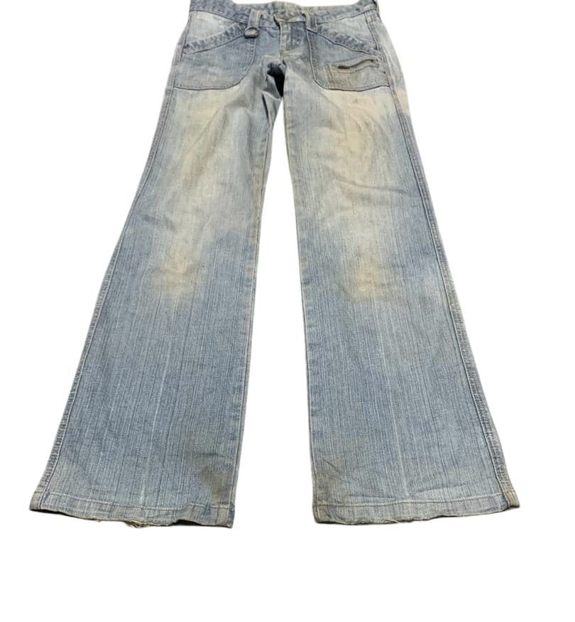 Japanese Brand Vintage Japanese Uniqlo Wide Leg Jeans Size US 29 - 2 Thumbnail