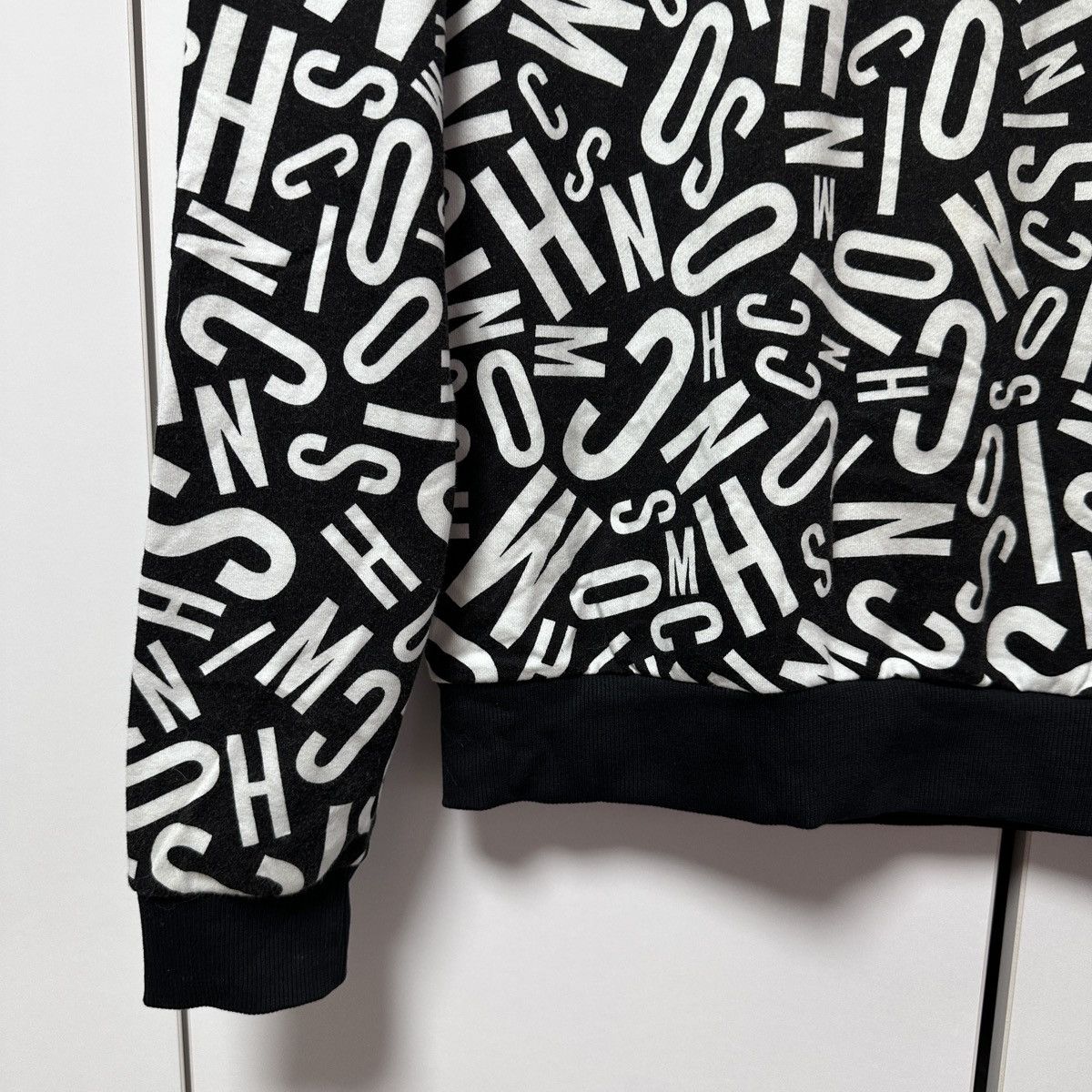 Moschino Moschino monogram sweatshirt Size L / US 10 / IT 46 - 4 Thumbnail