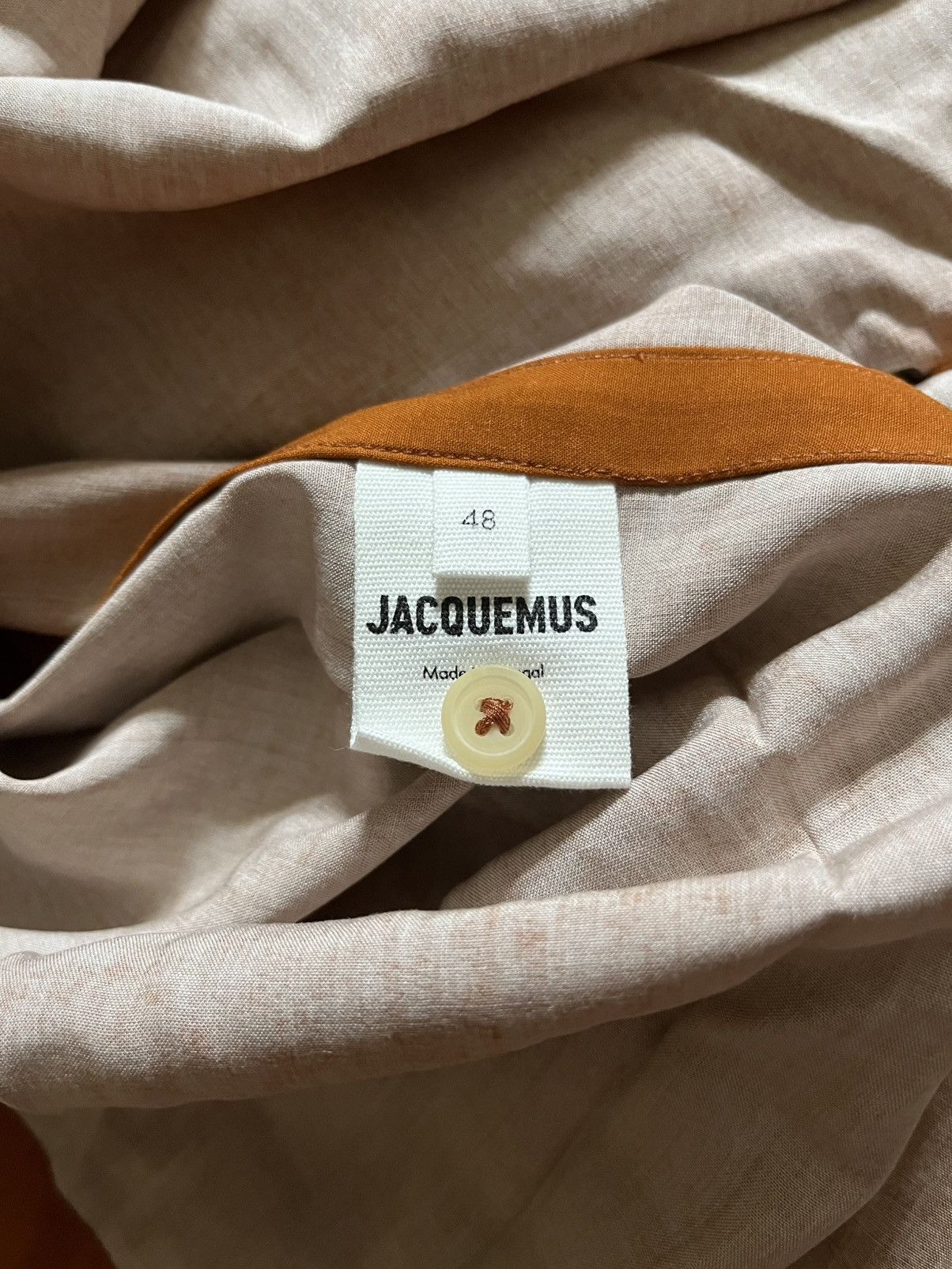 Jacquemus Orange citrus glass jacquemus le splash button shirt sz. 48 Size US L / EU 52-54 / 3 - 7 Thumbnail