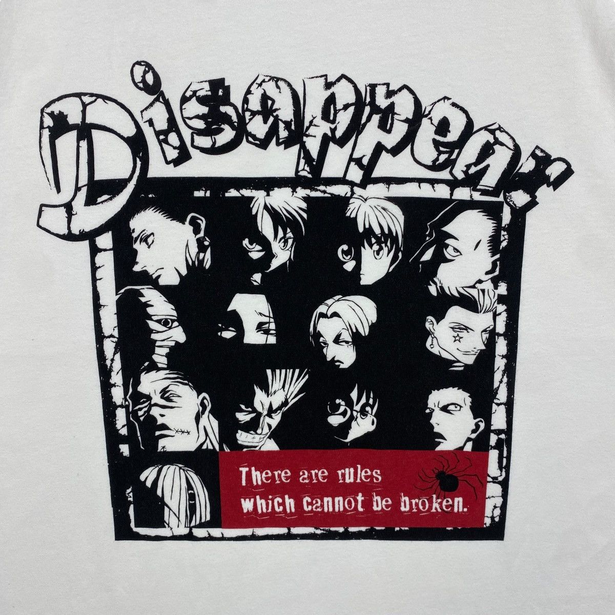 Anime HUNTER x HUNTER Phantom Troupe Disappear Anime Graphic Tee Size US L / EU 52-54 / 3 - 2 Thumbnail
