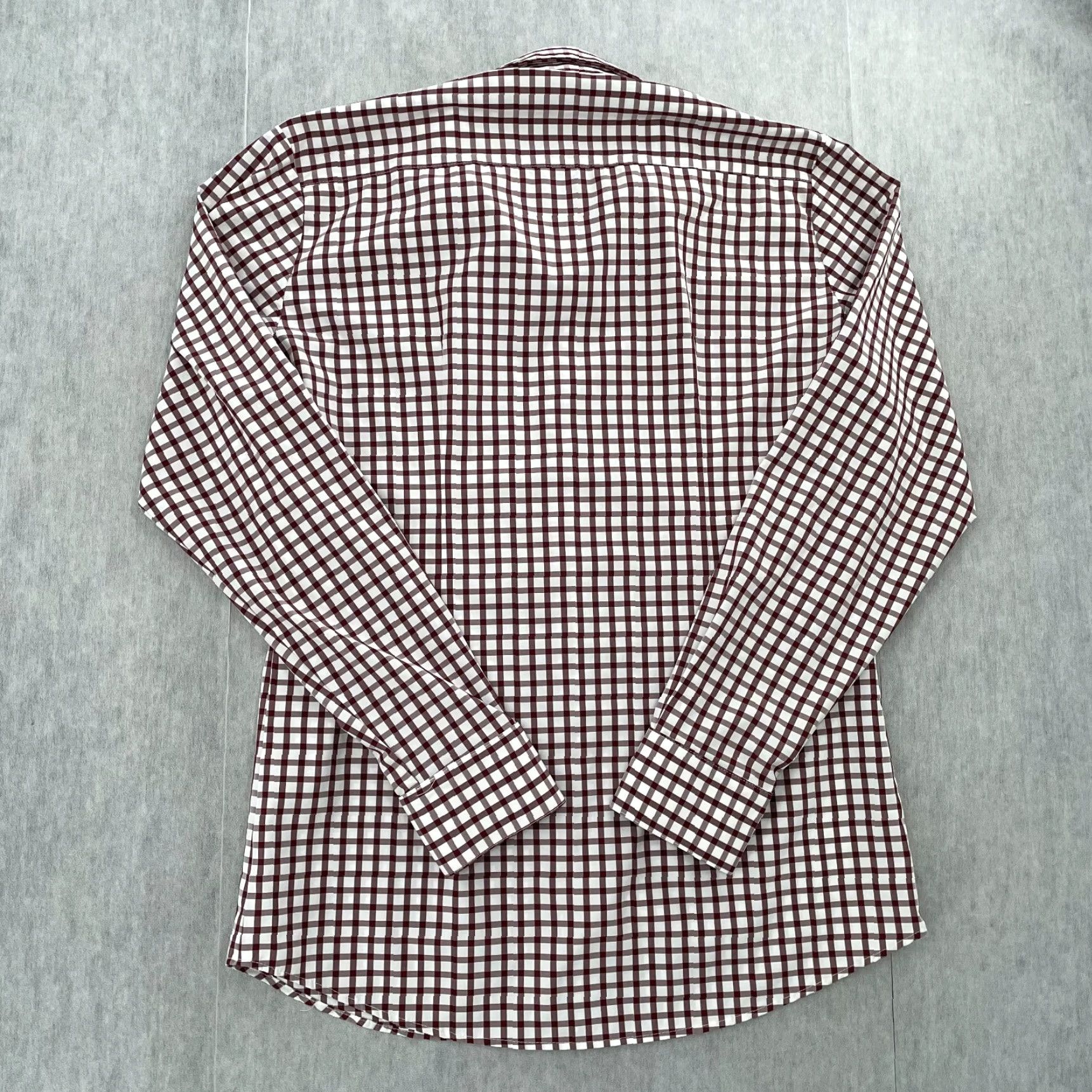 Mizzen+Main Mizzen+Main Shirt Adult Button Up Performance Mens Red Check Up Medium M Sleeve Long Sleeve Pattern Check Color Red Brand Mizzen+Main Size US M / EU 48-50 / 2 - 2 Thumbnail