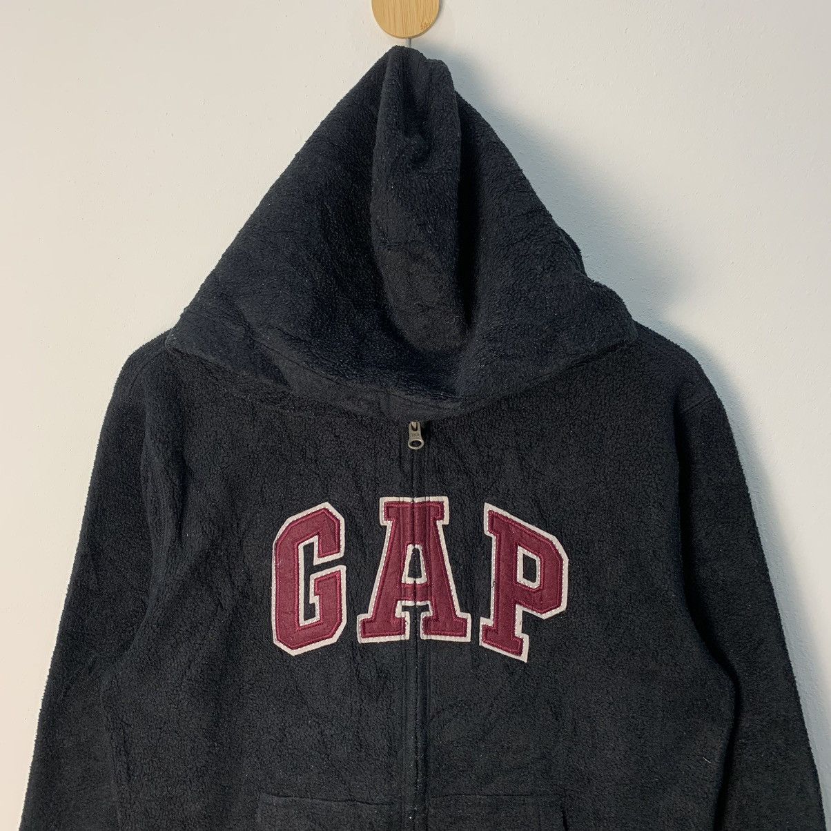 Gap × Vintage Vintage Gap Black Hoodie Fleece Y2K Size US M / EU 48-50 / 2 - 4 Thumbnail