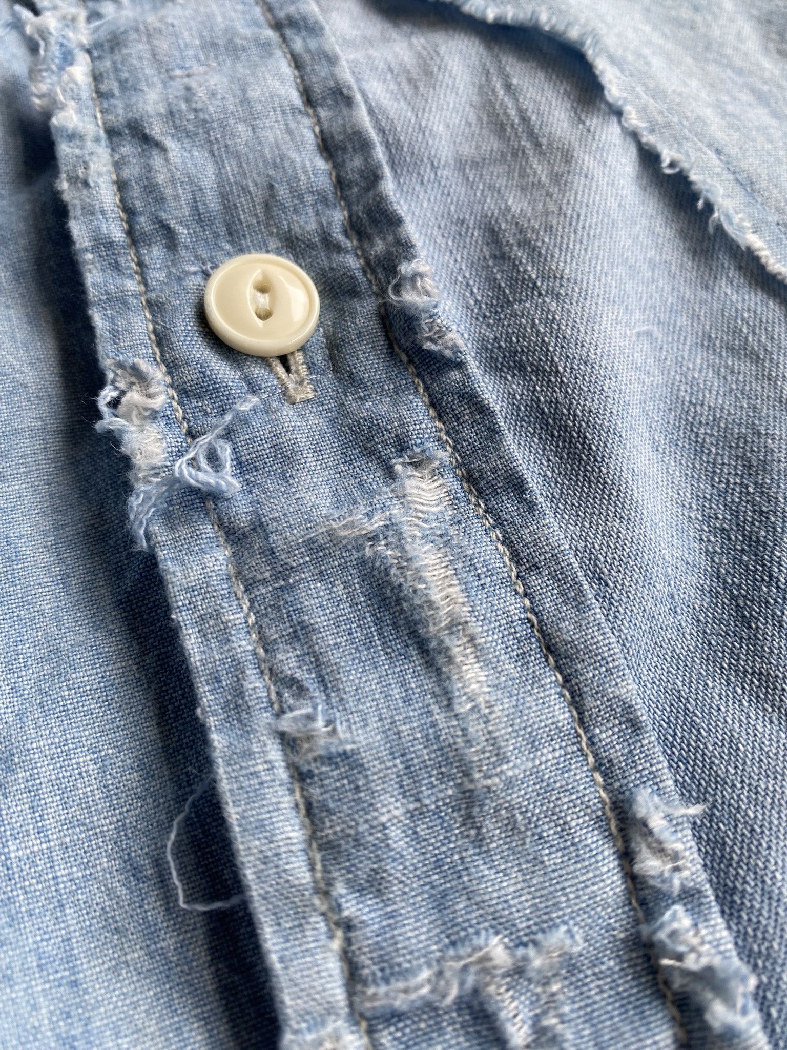 Kapital Worn-In Chambray Shirt Size US M / EU 48-50 / 2 - 10 Thumbnail