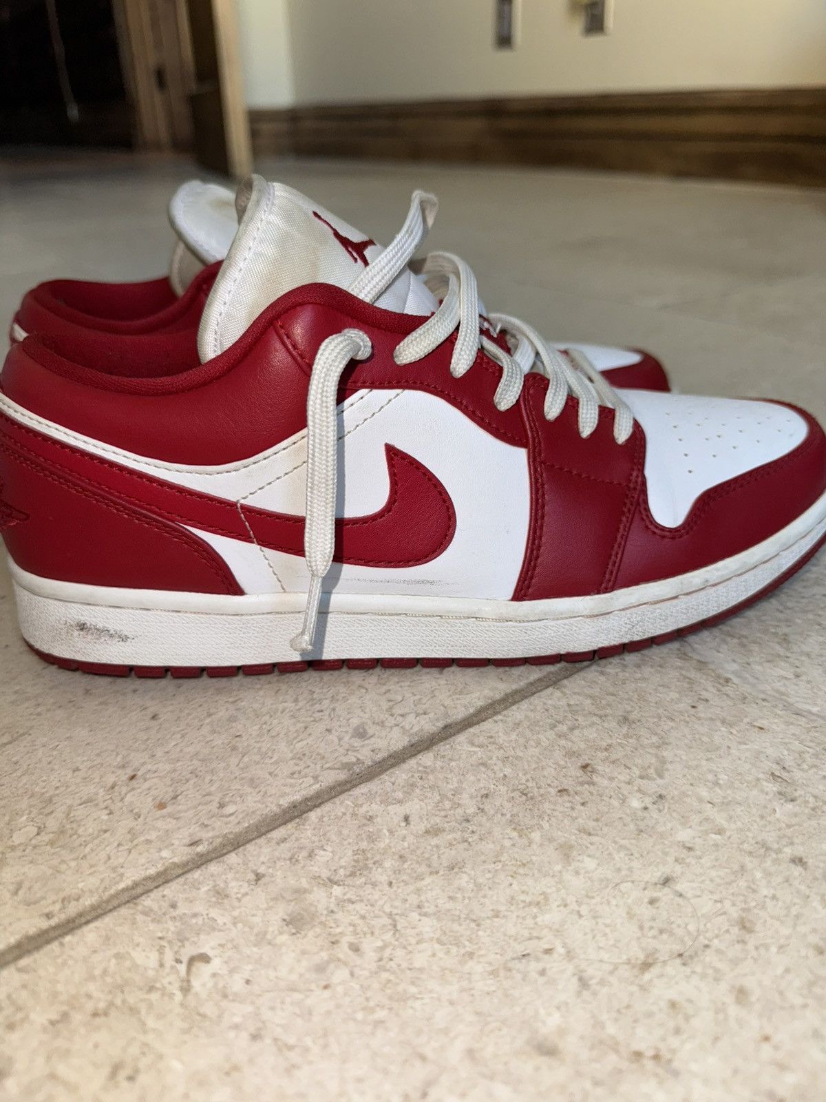 Nike Jordan 1’s low gym red Size US 9 / EU 42 - 6 Thumbnail