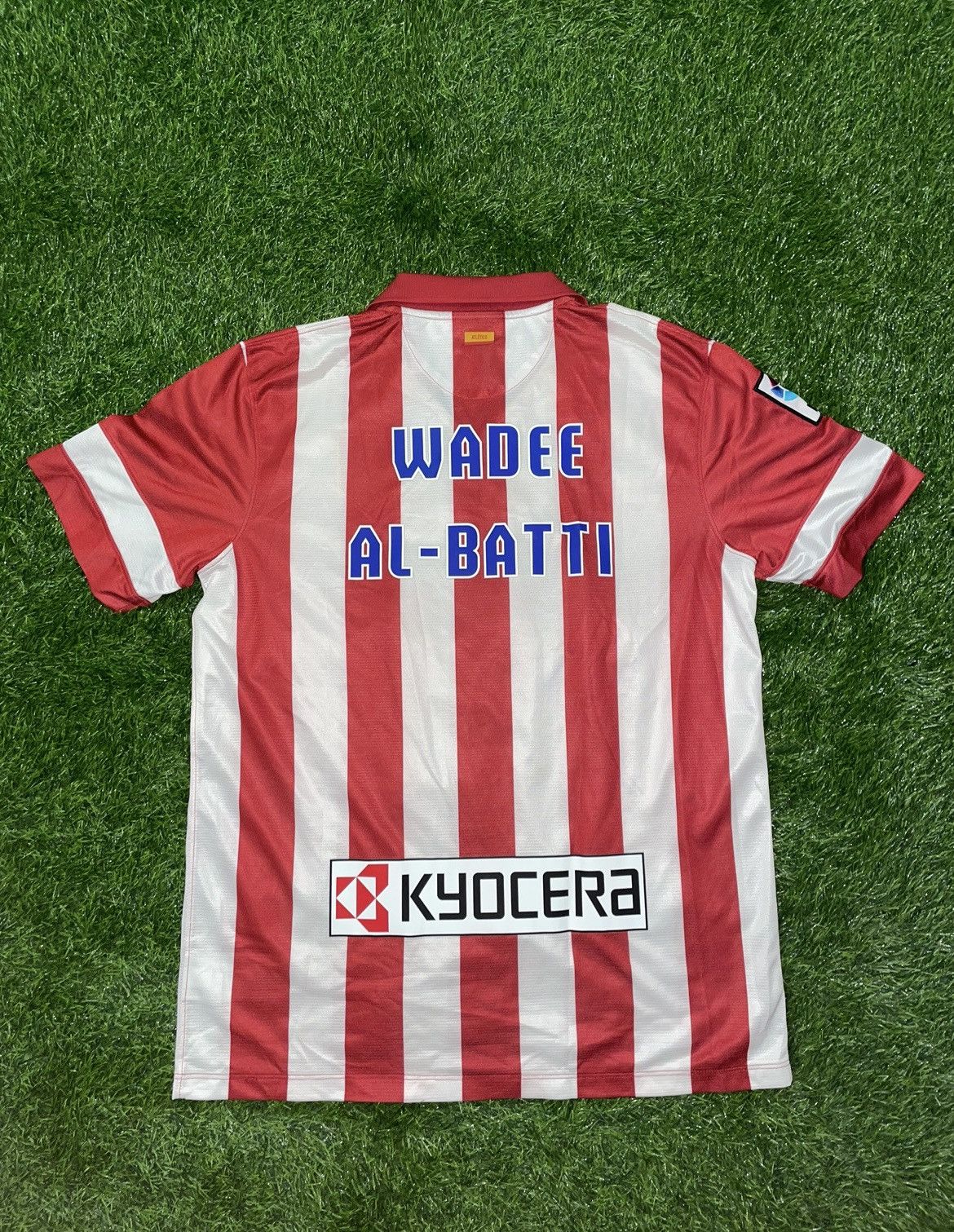Other ATLETICO MADRID 2013/2014 HOME SOCCER JERSEY NIKE Size L Size US L / EU 52-54 / 3 - 2 Thumbnail