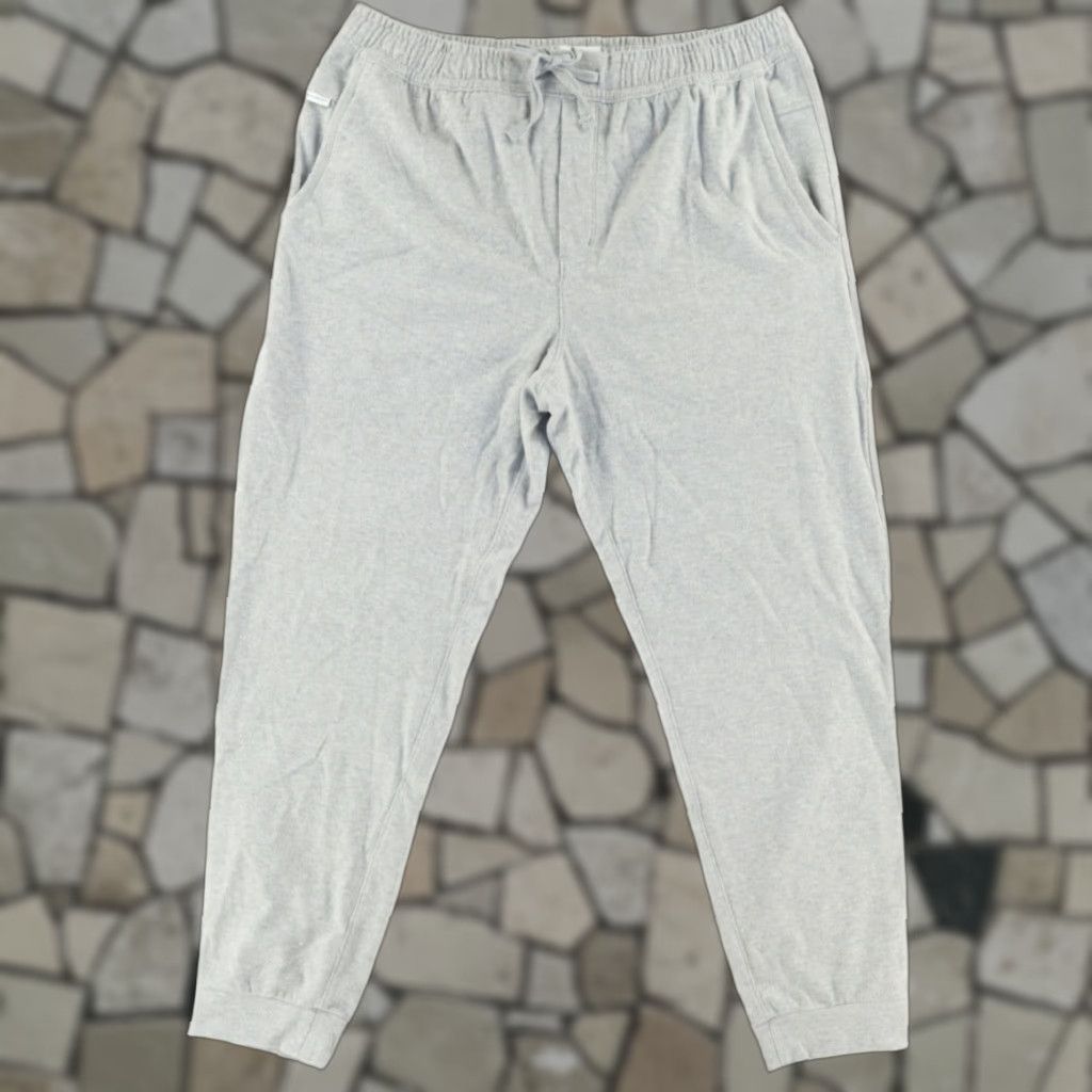 Vintage 7 Diamonds Jogger Pants Men's 2XL Gray Stretch Generation Soft Brushed Knit Size US 39 - 1 Thumbnail