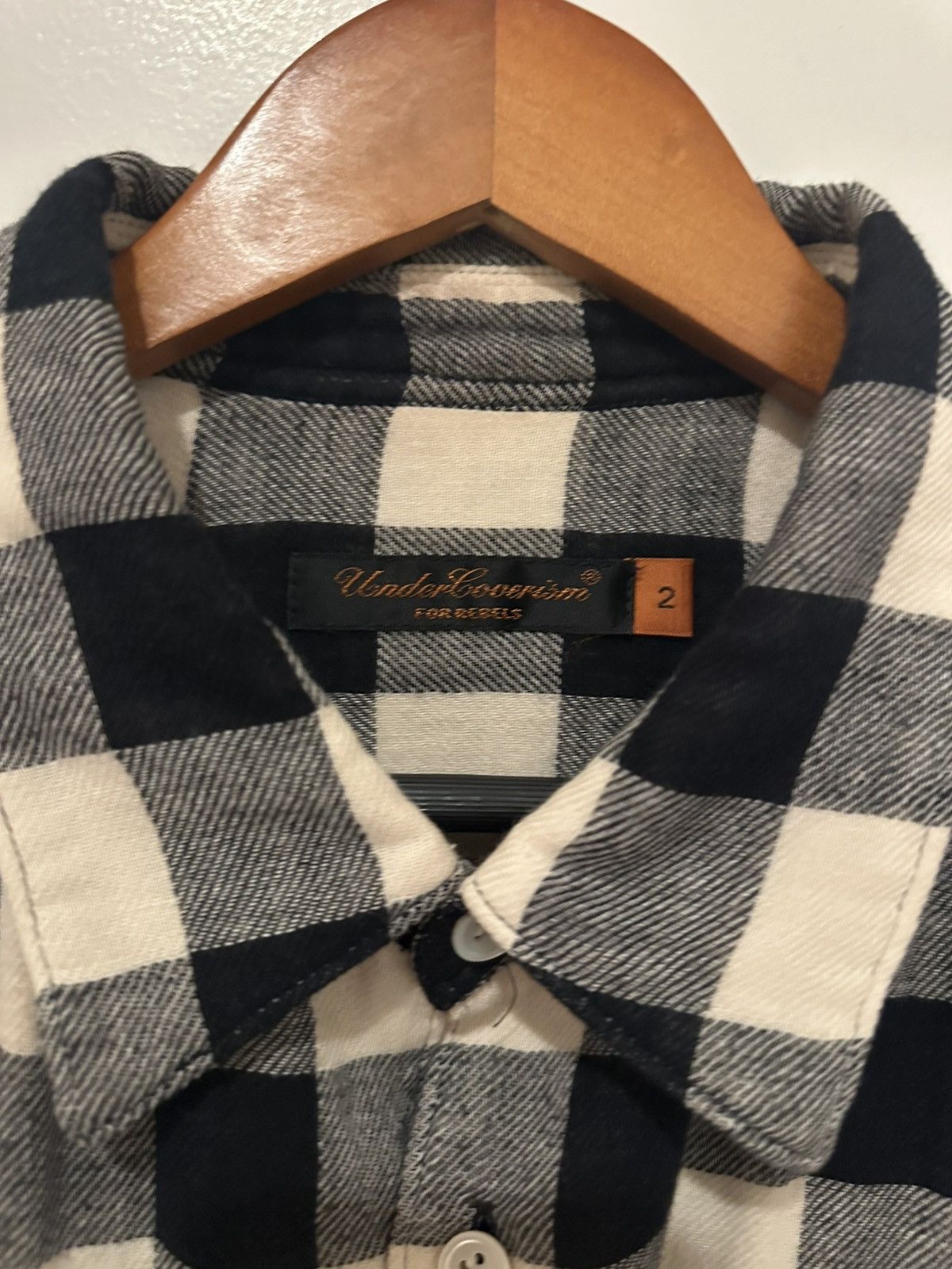 Japanese Brand Undercover "The Amazing Tale Of Zamiang" Flannel Shirt SS06 Size US M / EU 48-50 / 2 - 4 Thumbnail