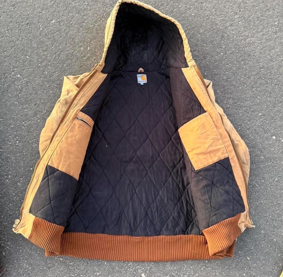 Carhartt × Vintage Tan faded carhartt jacket Size US XL / EU 56 / 4 - 3 Thumbnail
