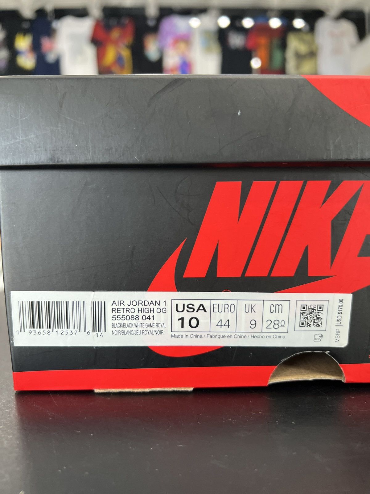 Jordan Brand Air Jordan 1 High Royal Toe Size 10 (2020) Size US 10 / EU 43 - 11 Thumbnail
