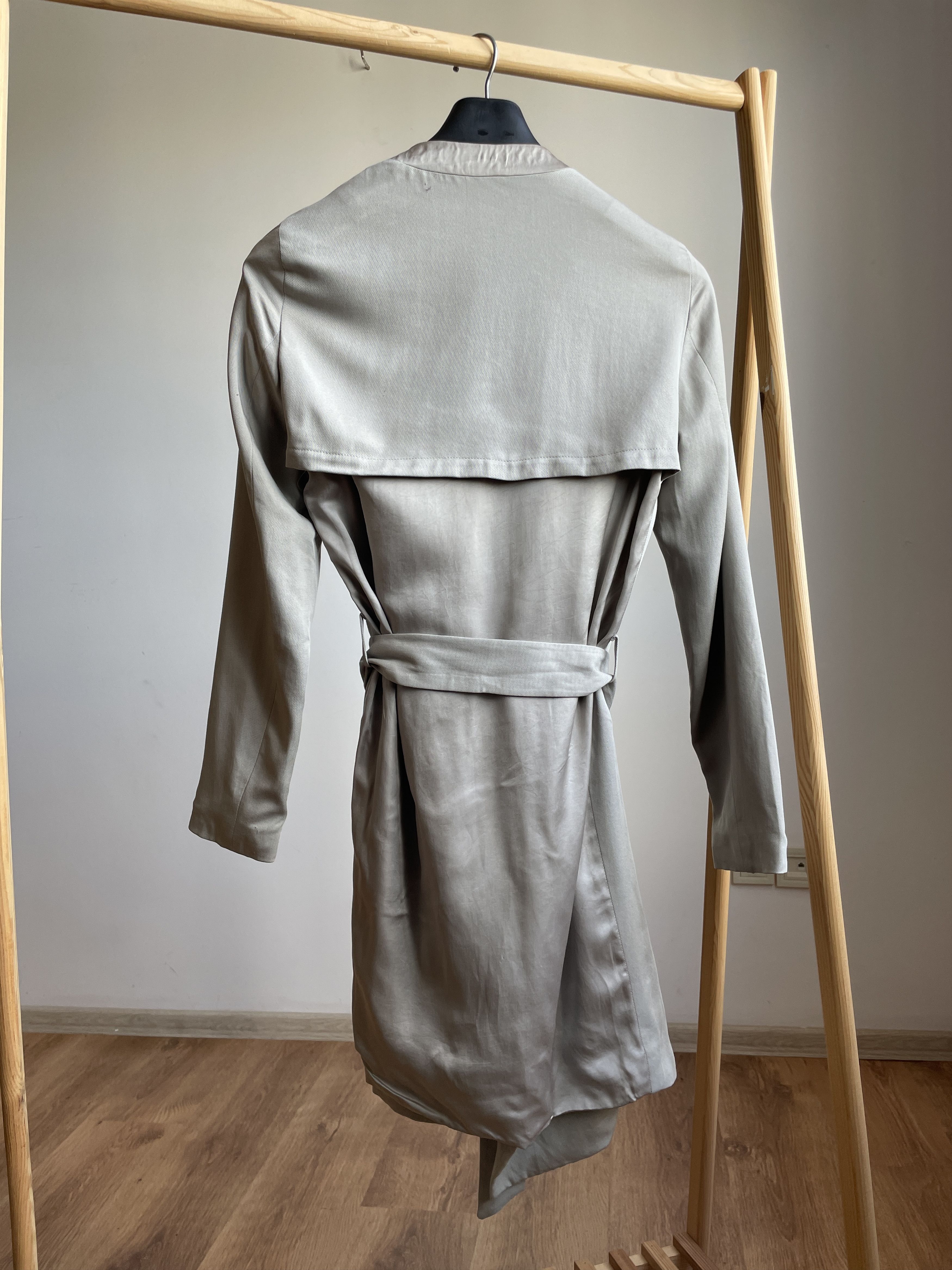 Allsaints Allsaints Womens Hace Trench Coat Size UK 8/ US 4/ EUR 36 Size S / US 4 / IT 40 - 2 Thumbnail