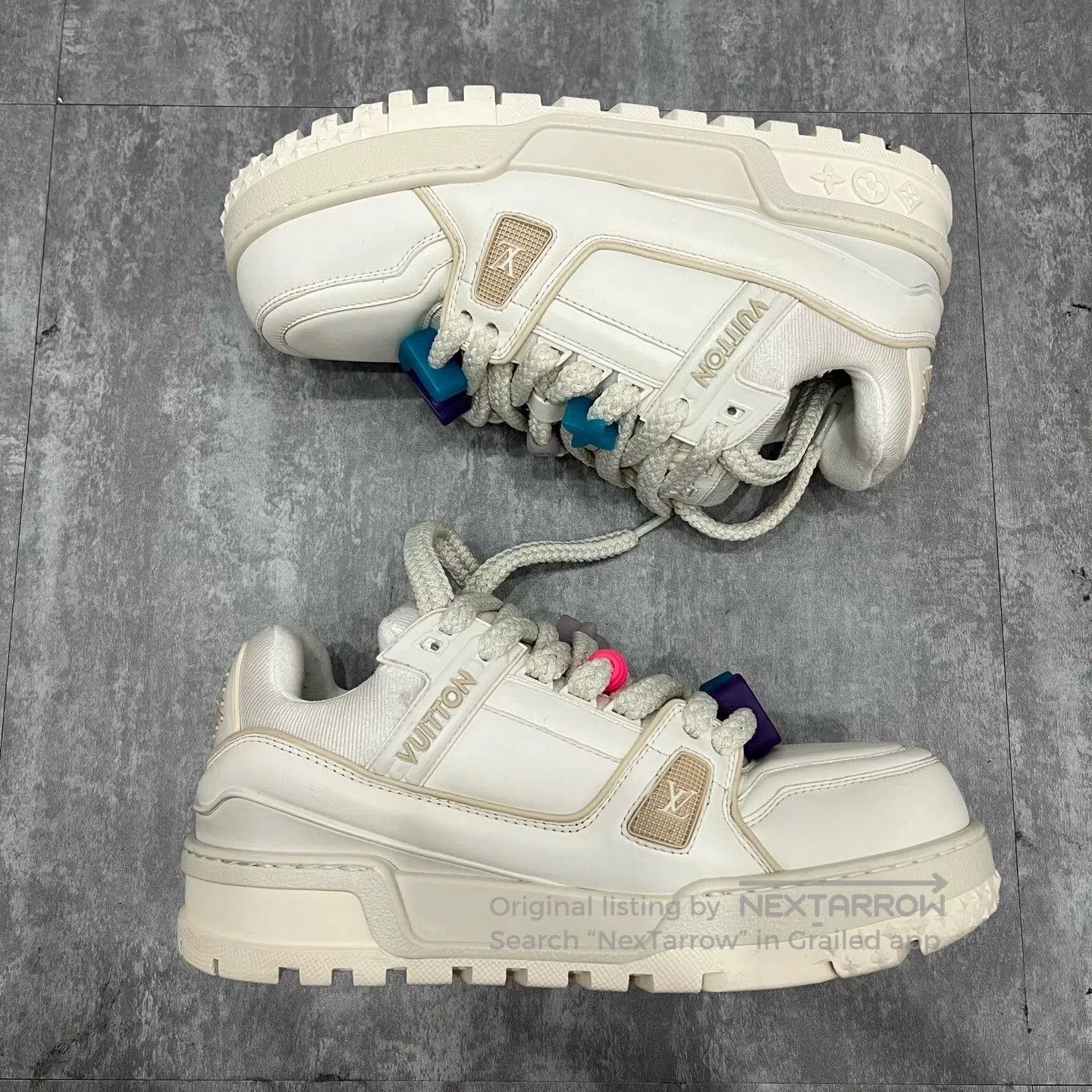 Louis Vuitton Louis Vuitton LV Trainer Maxi Sneakers. Size US 9.5 / EU 42-43 - 4 Thumbnail