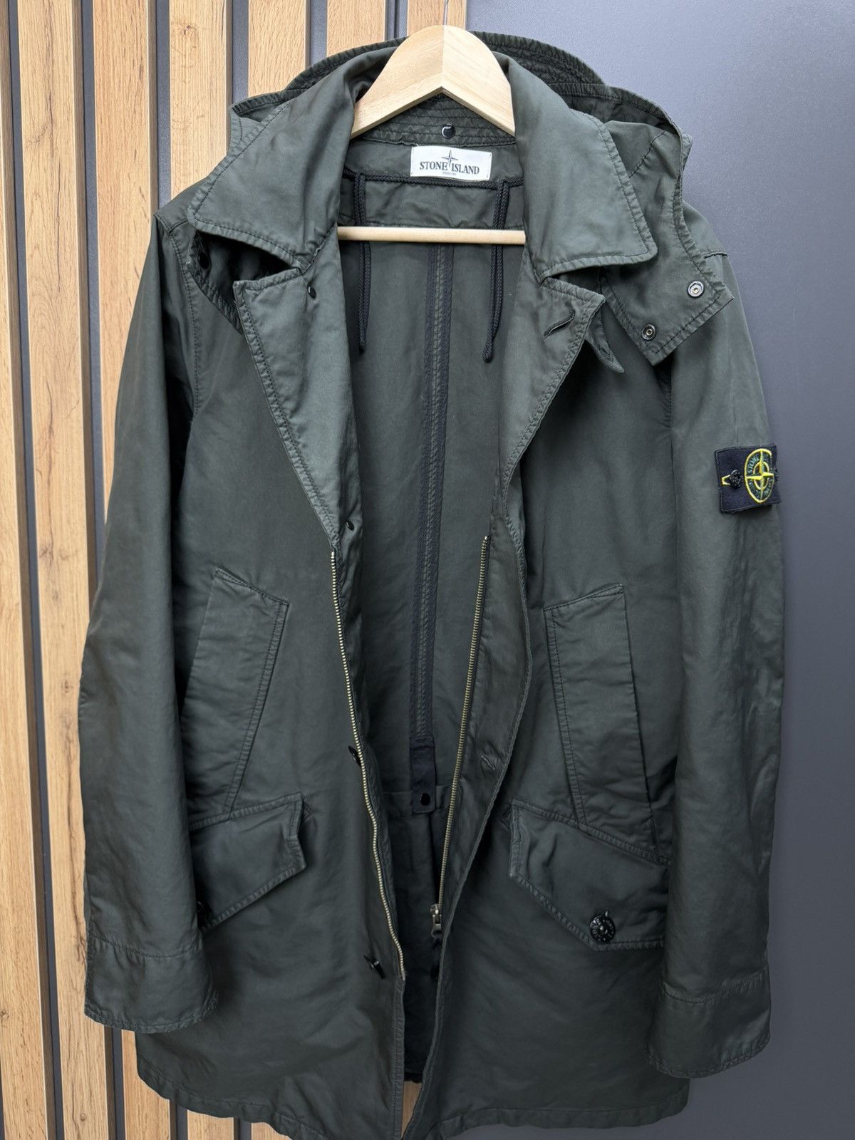 Stone Island Stone Island David-TC Parka Jacket Dark Green Size L Size US L / EU 52-54 / 3 - 10 Thumbnail