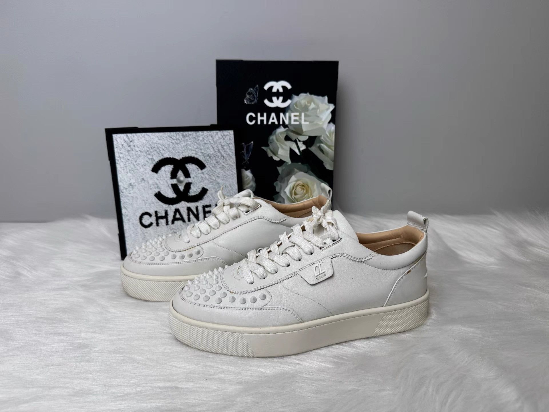 Christian Louboutin Christian Louboutin Studded Casual Shoes K36 Size US 9 / EU 42 - 1 Thumbnail